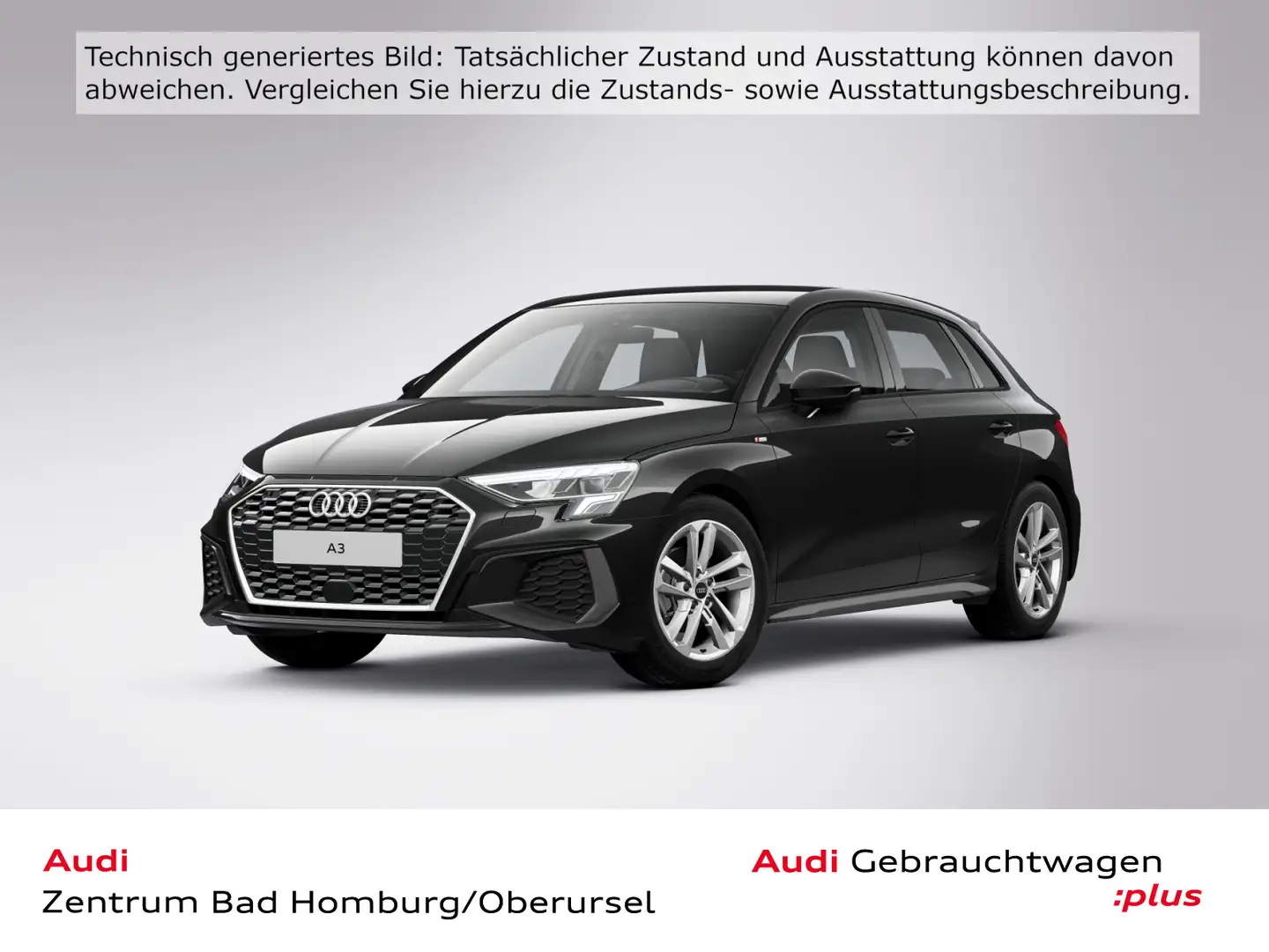 Audi A3 35 TDI S line*Navi*LED*Alu*B&O*PDC* Schwarz - 1