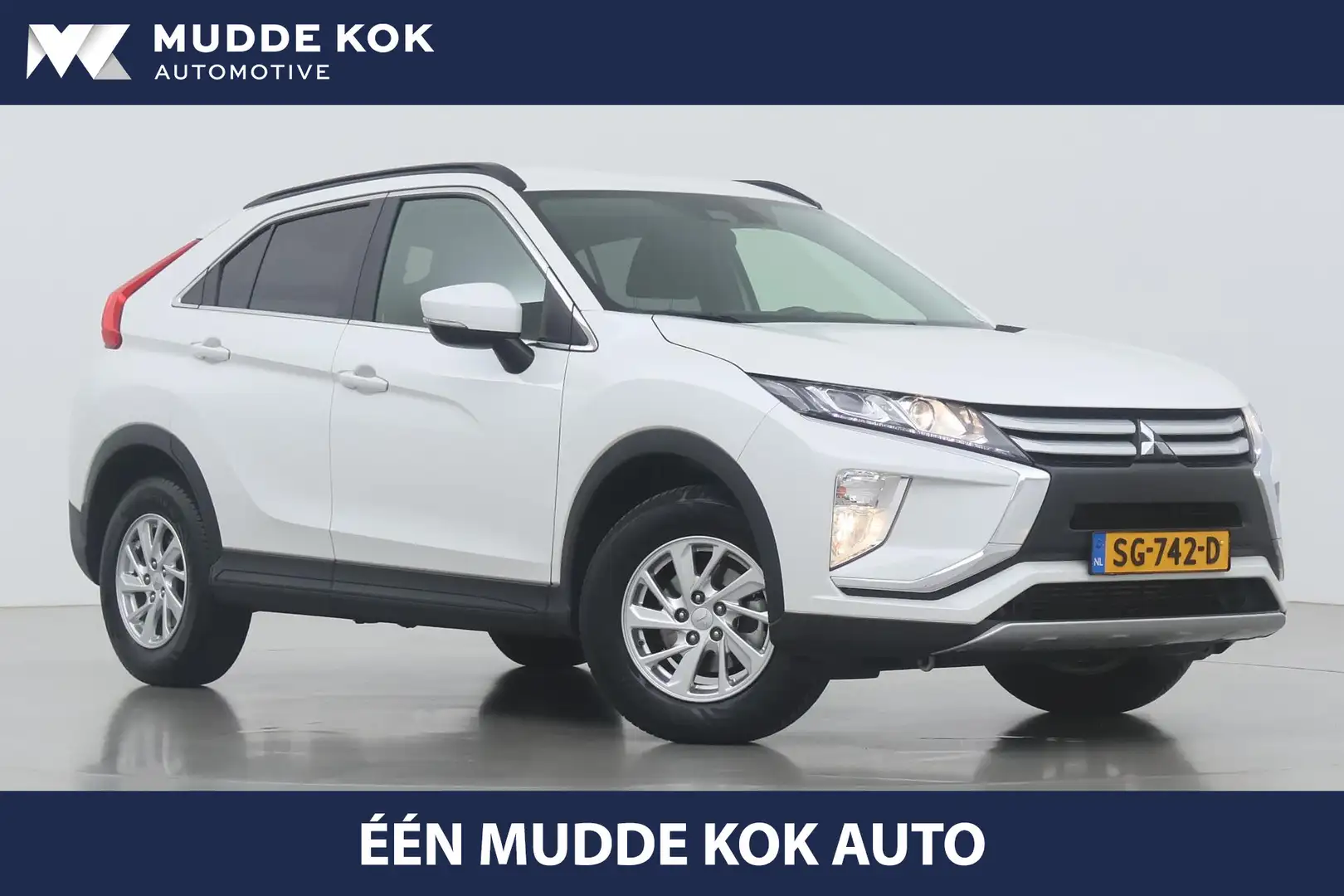 Mitsubishi Eclipse Cross 1.5 DI-T Pure | Automaat | Trekhaak | Camera | Cru Blanc - 1