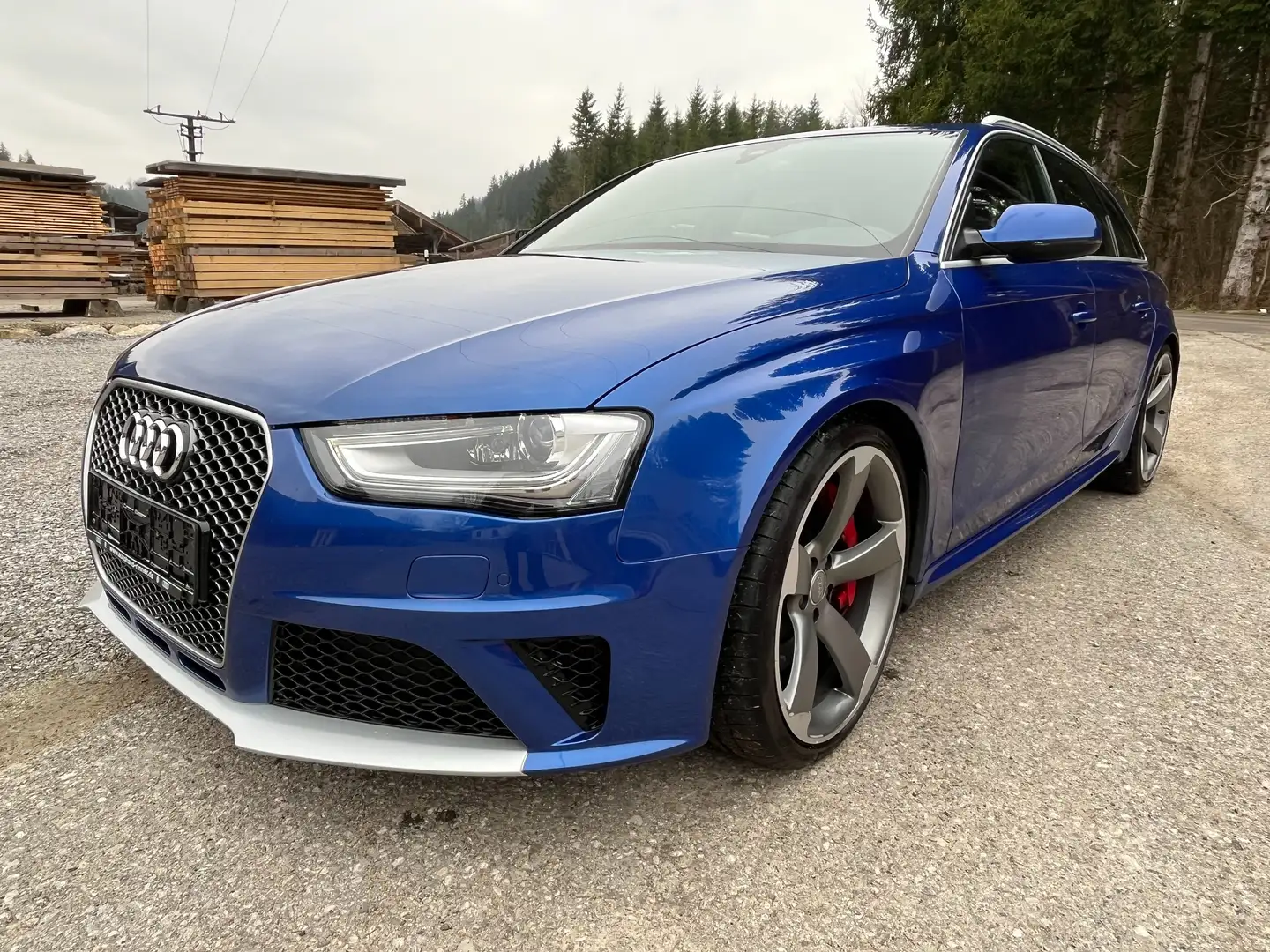 Audi RS4 RS4 Avant S tronic Blauw - 1