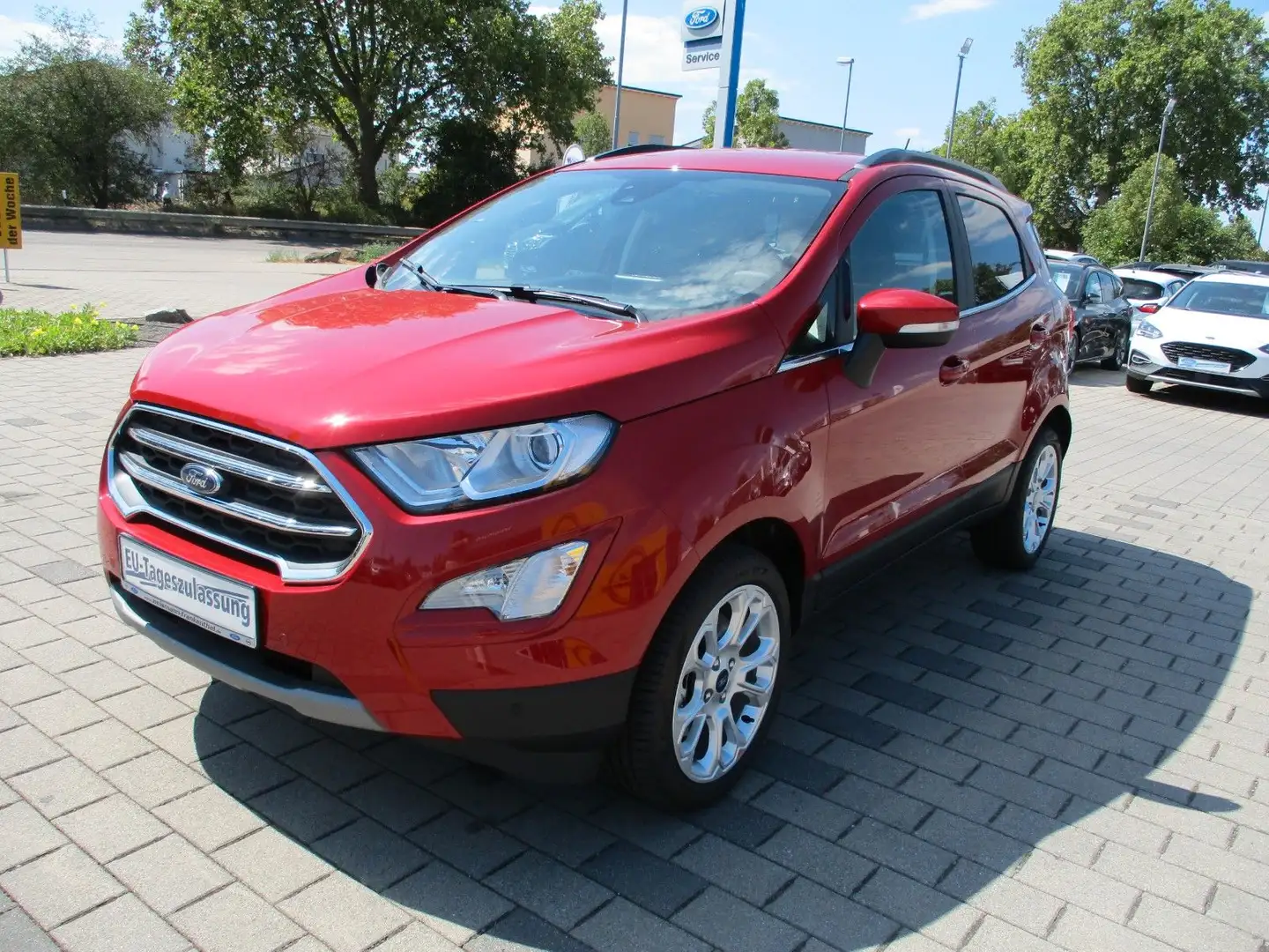 Ford EcoSport 1,0  Titanium,Sonderzins 4,44% Rojo - 1
