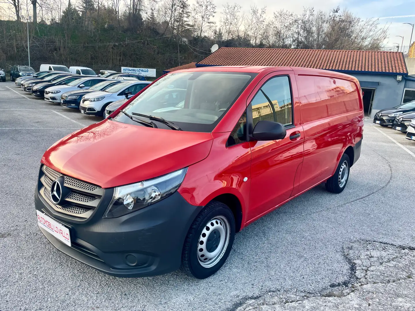Mercedes-Benz Vito 1.6 111 CDI PC-SL FURGONE LONG Rouge - 1