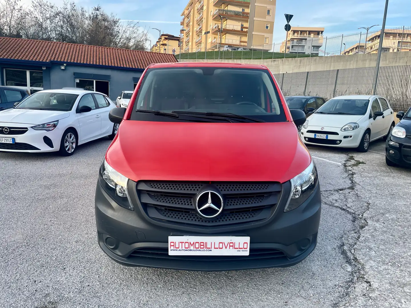 Mercedes-Benz Vito 1.6 111 CDI PC-SL FURGONE LONG Rouge - 2