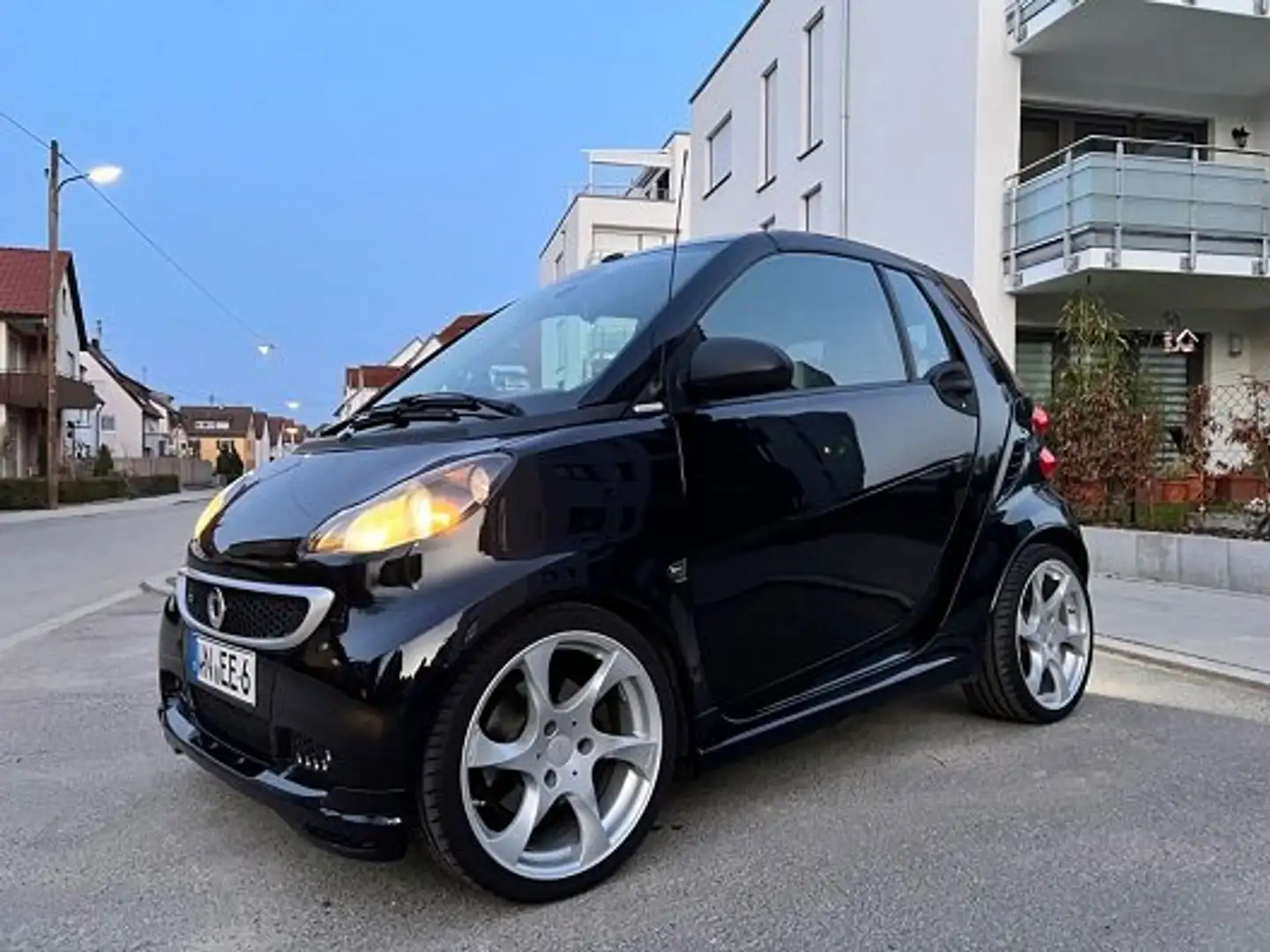 smart brabus fortwo coupe softouch crna - 1