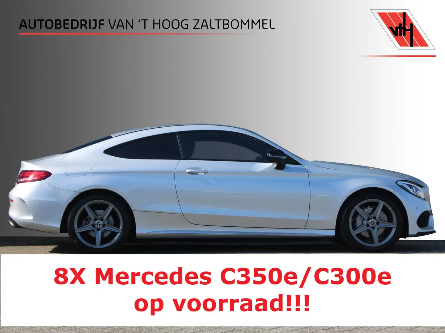 Mercedes-Benz C 180 Coupé AUT9 AMG NIGHT SFEER CAMERA NAVI Grigio - 1