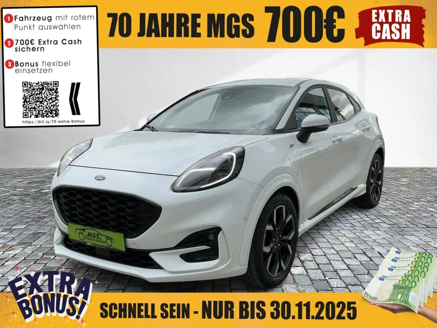Ford Puma ST-Line X 1.0 EcoBoost FIS #DAB #BT Weiß - 1