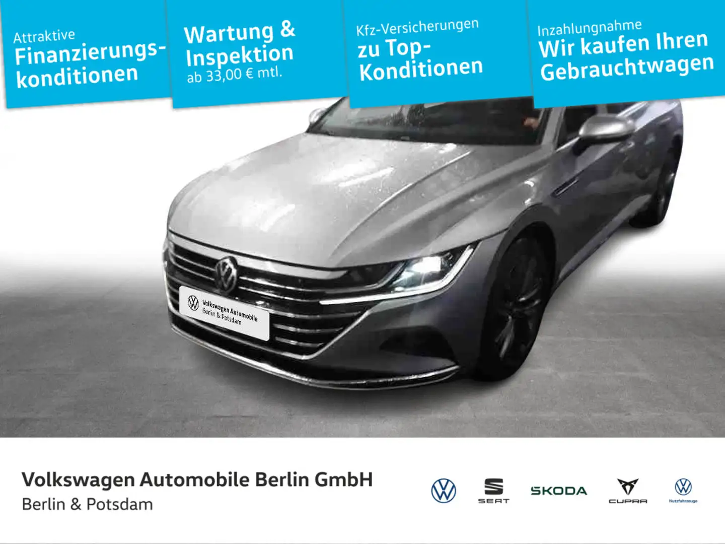 Volkswagen Arteon 1.4 TSI eHybrid Elegance Silber - 1