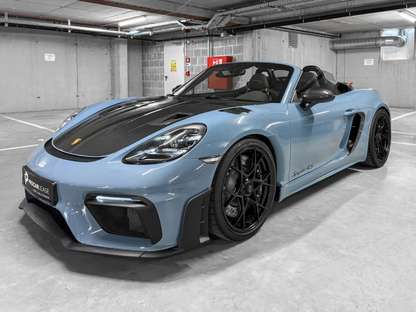 Porsche 718 Spyder SPYDER RS WEISSACH / PTS NASHY BLUE / CARBON/ RACE Bleu - 1