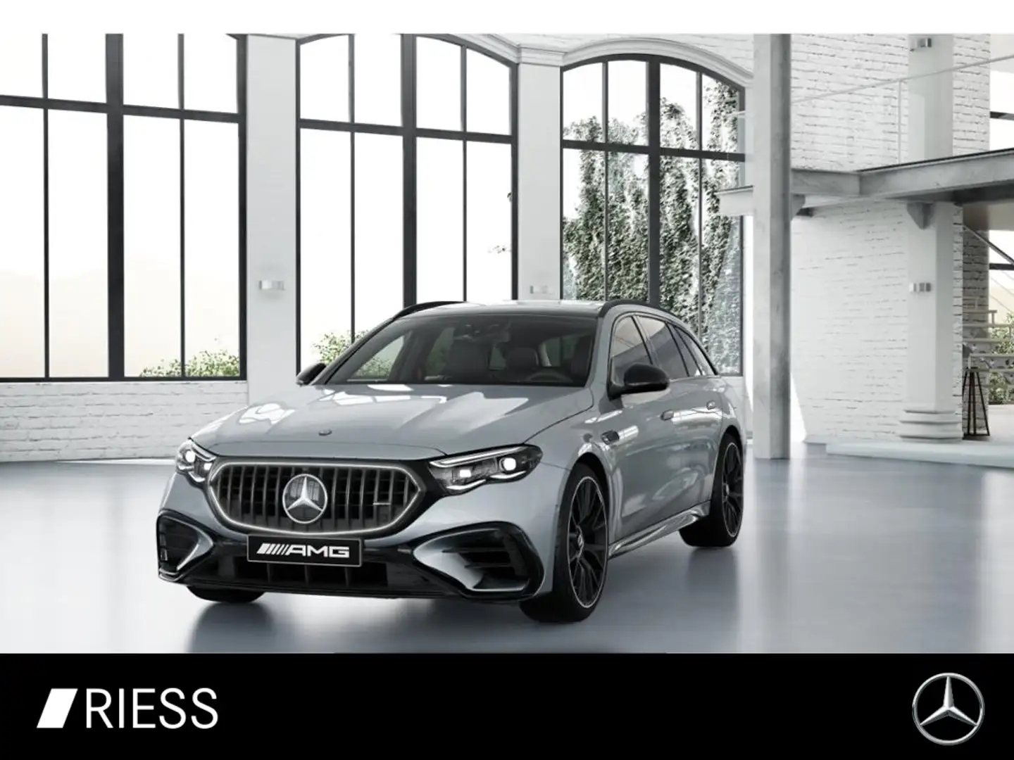 Mercedes-Benz E 53 AMG Hybrid 4M Night Dist AHK Pano HUD Super Silber - 1