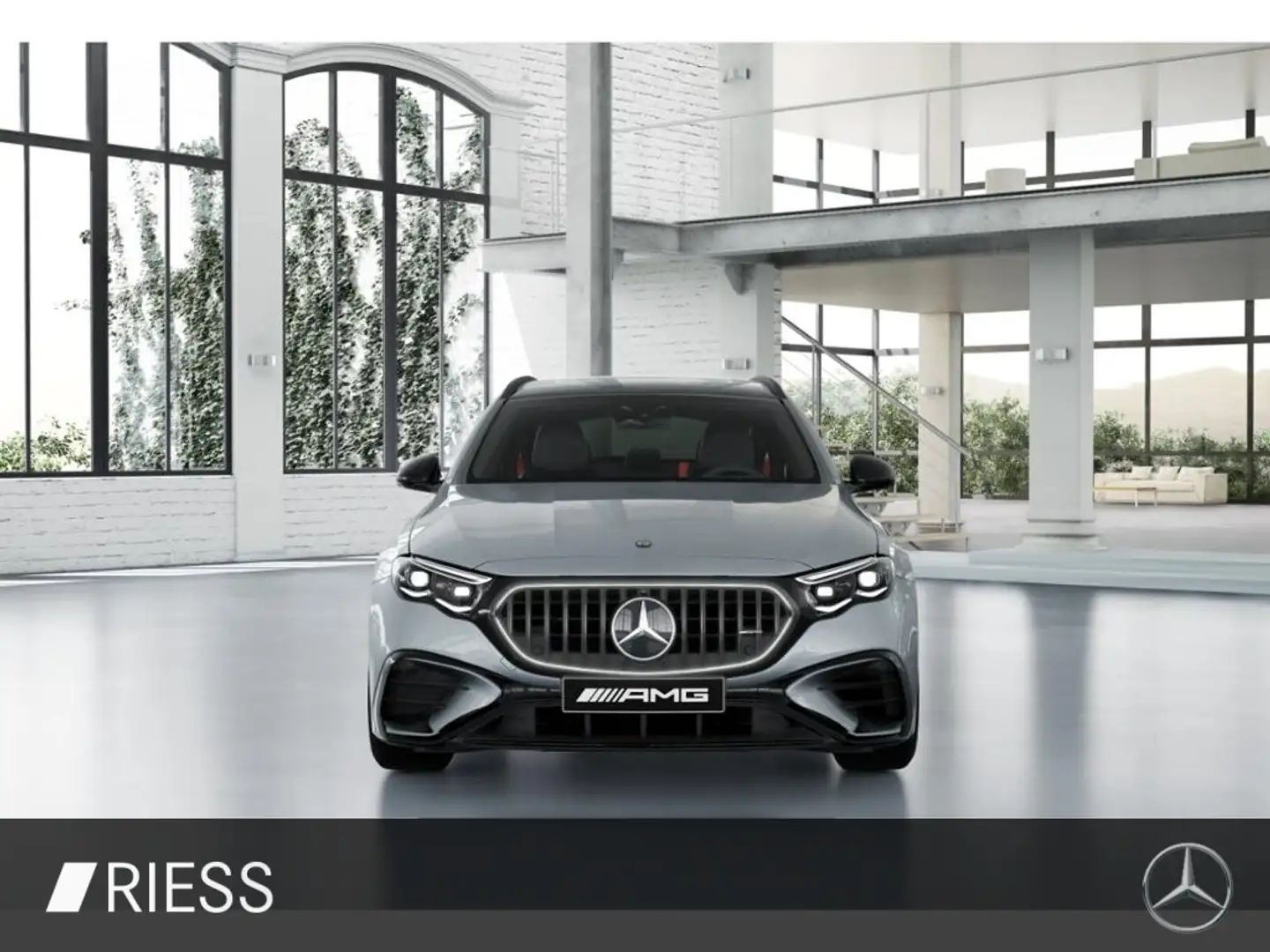 Mercedes-Benz E 53 AMG Hybrid 4M Night Dist AHK Pano HUD Super Silber - 2