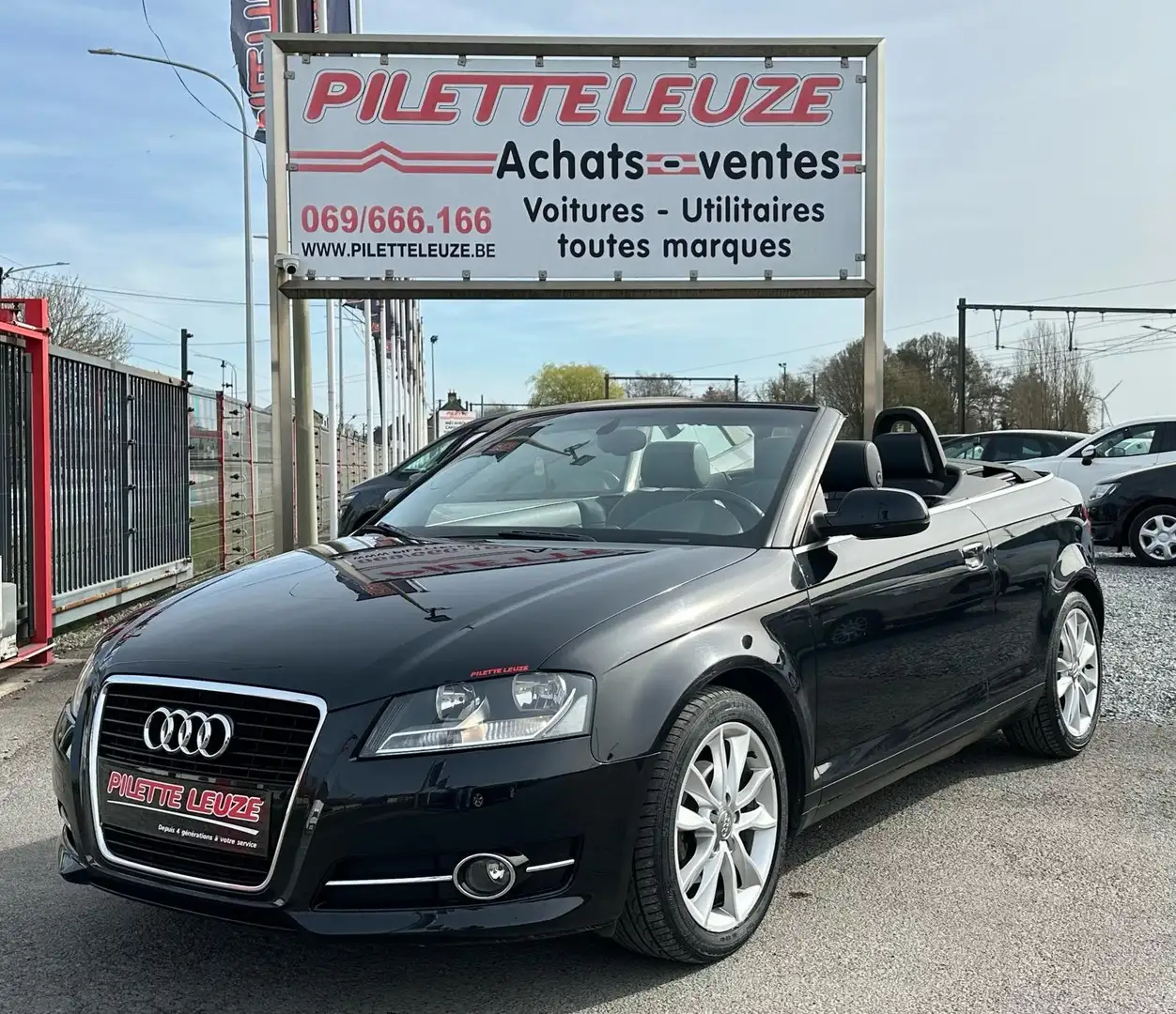 Audi A3 Cabriolet 1.2 TFSI Ambition S line Start/Stop CLIM Nero - 1