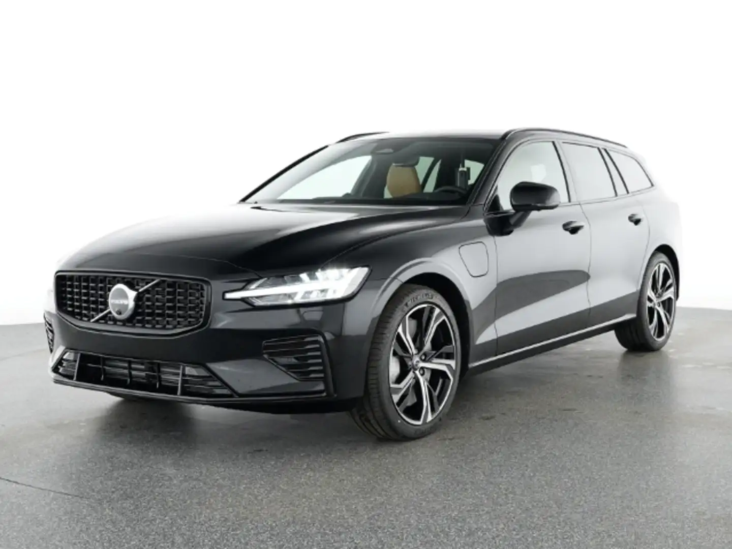 Volvo V60 Ultra Dark Recharge T6 19''LM B&W 360kam Massage P Schwarz - 1