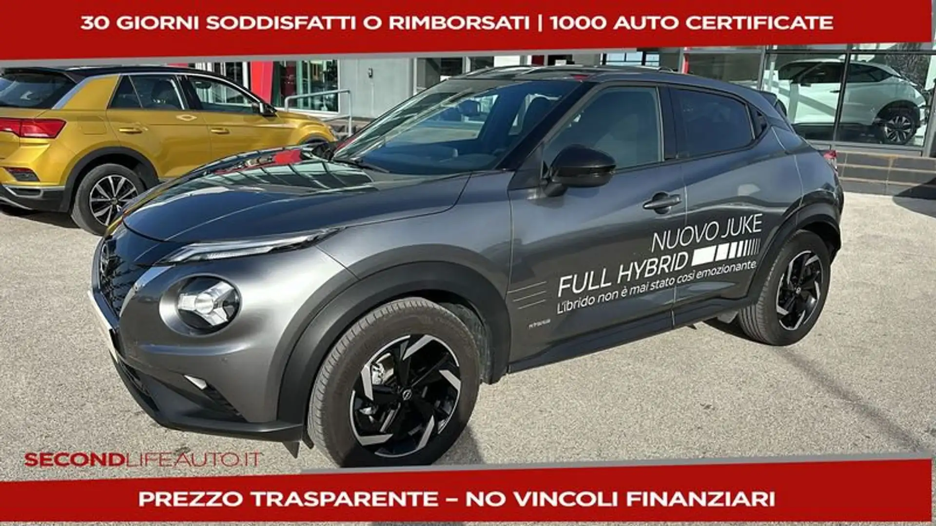 Nissan Juke 1.6 hev N-Connecta Grigio - 1