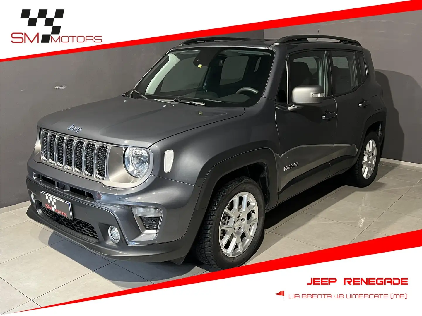 Jeep Renegade Renegade 1.3 t4 phev Business Plus 4xe at6 Grigio - 1