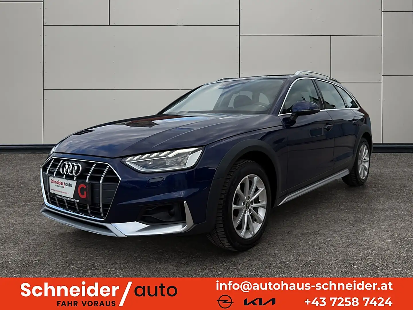 Audi A4 allroad quattro 40 TDI quattro S-tronic inkl. elektrisc... Blau - 1