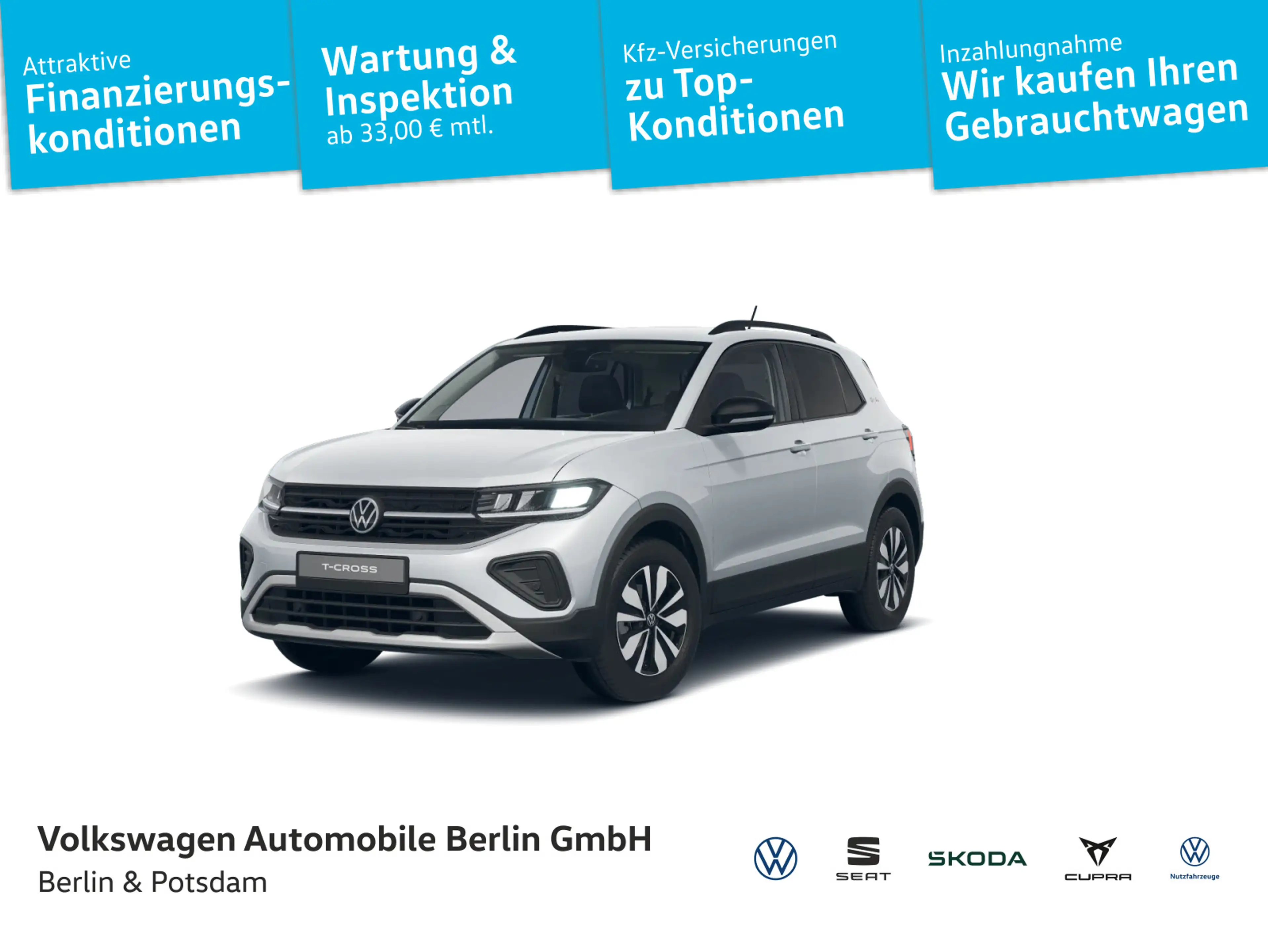 Volkswagen T-Cross 1.0 TSI Goal