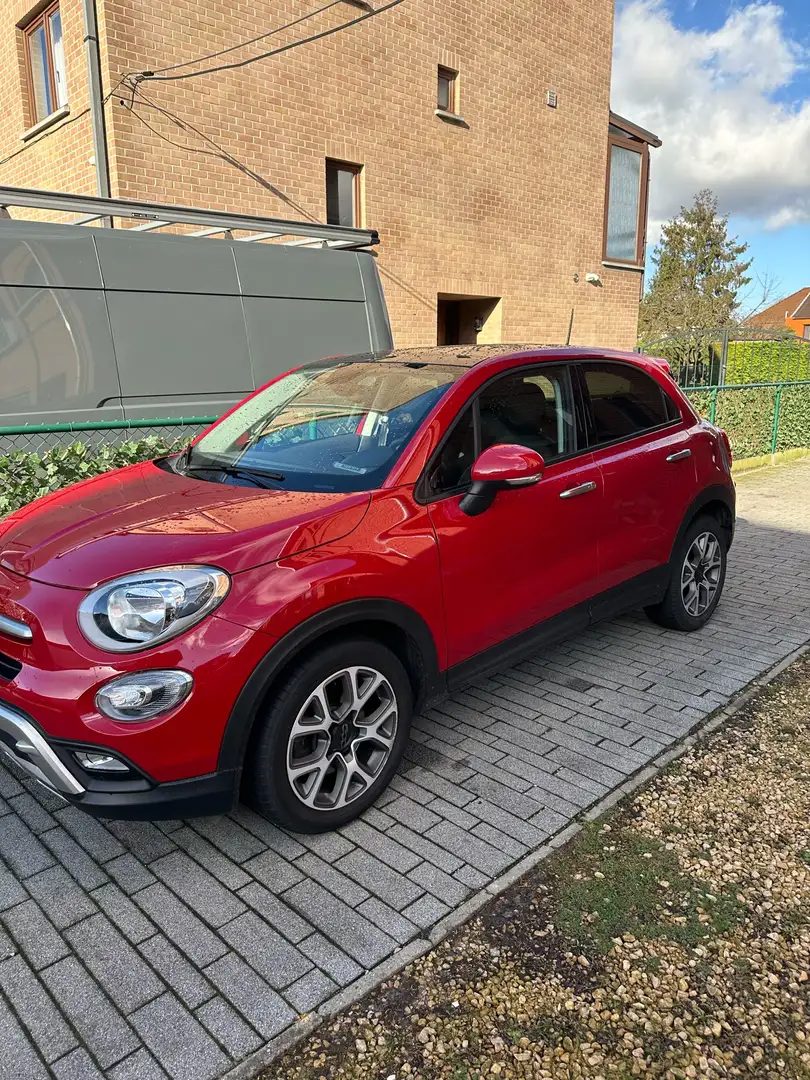 Fiat 500X 1.6 Multijet Lounge DCT , Toit Panoramique Red - 1