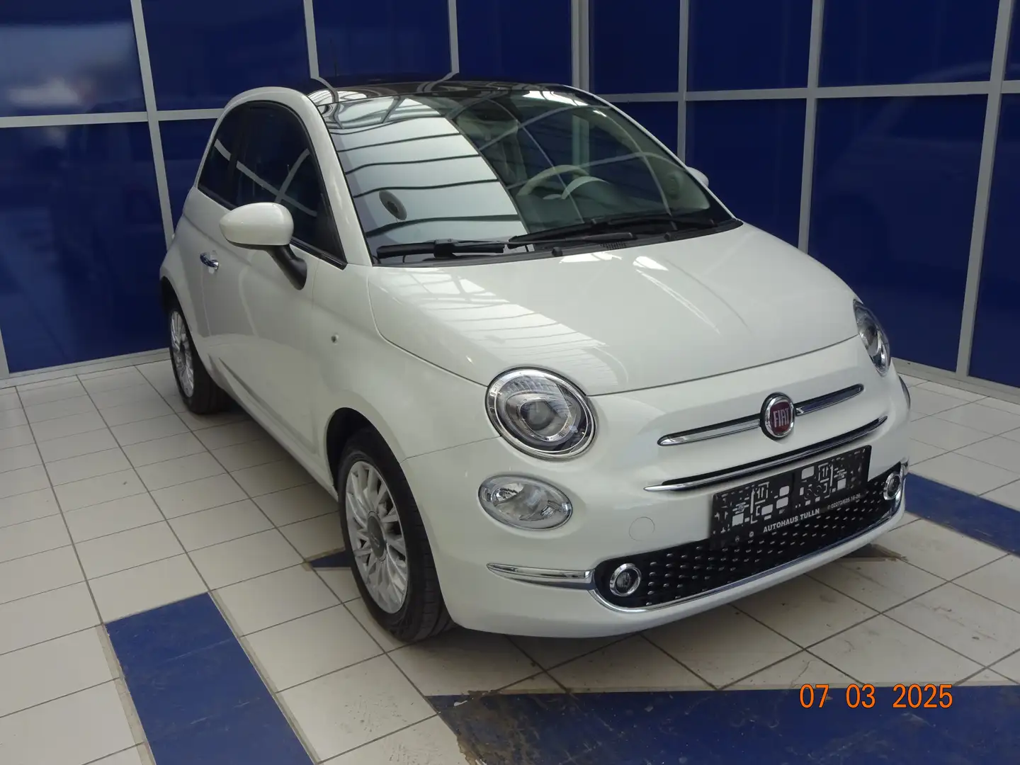 Fiat 500 FireFly Hybrid 70 Blanc - 1