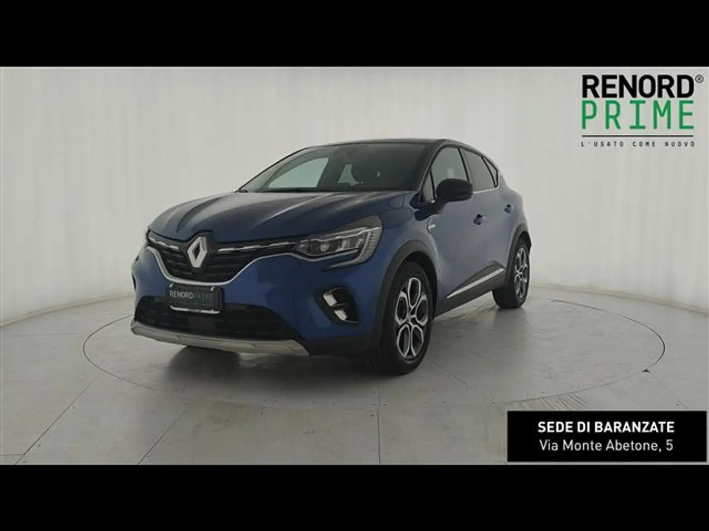 Renault Captur 1.6 E-Tech hybrid Techno Fast Track 145cv auto Bleu - 1
