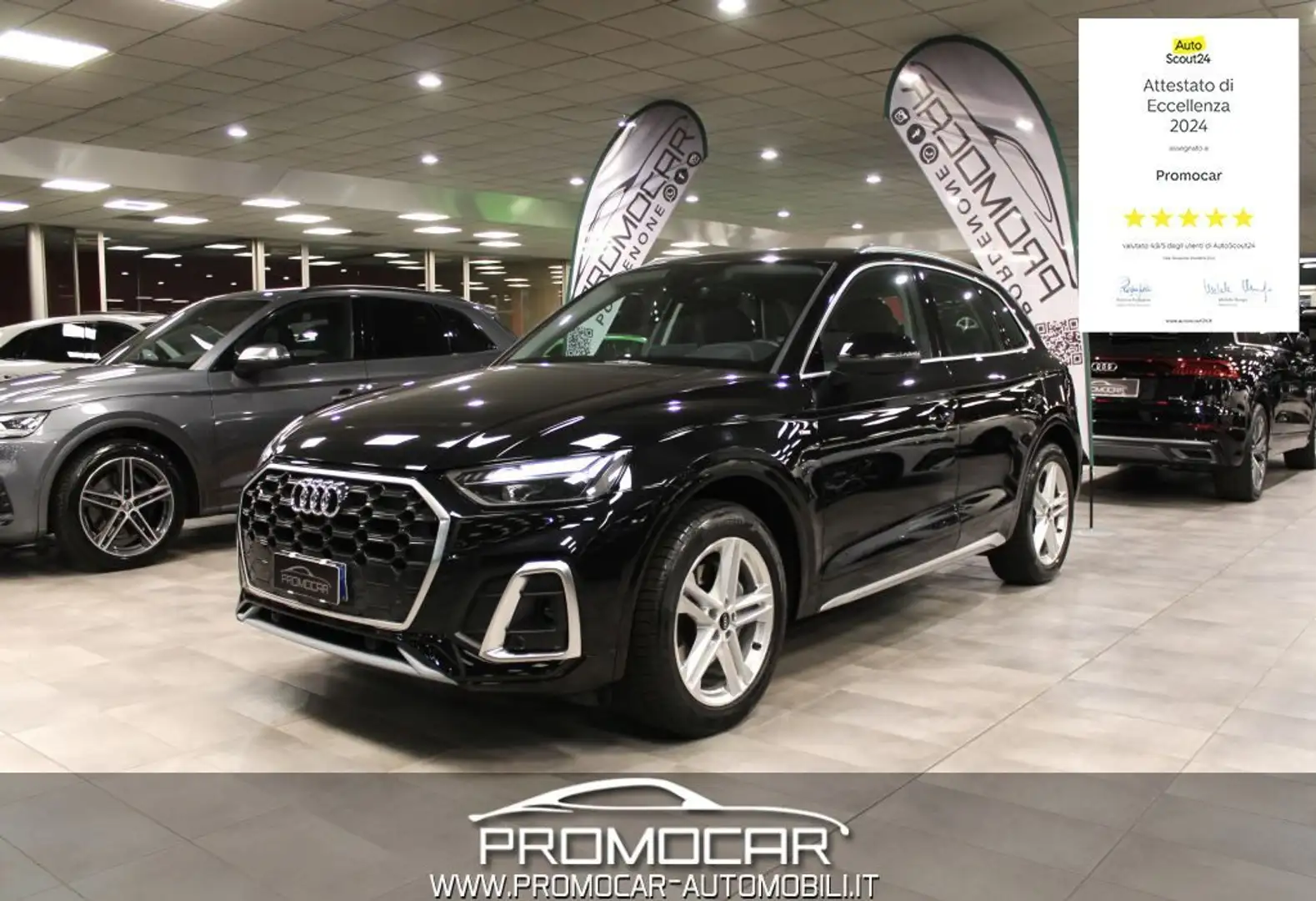 Audi Q5 35 TDI S TRONIC S LINE *UNIPROP*SERVICE AUDI*RADAR Schwarz - 1