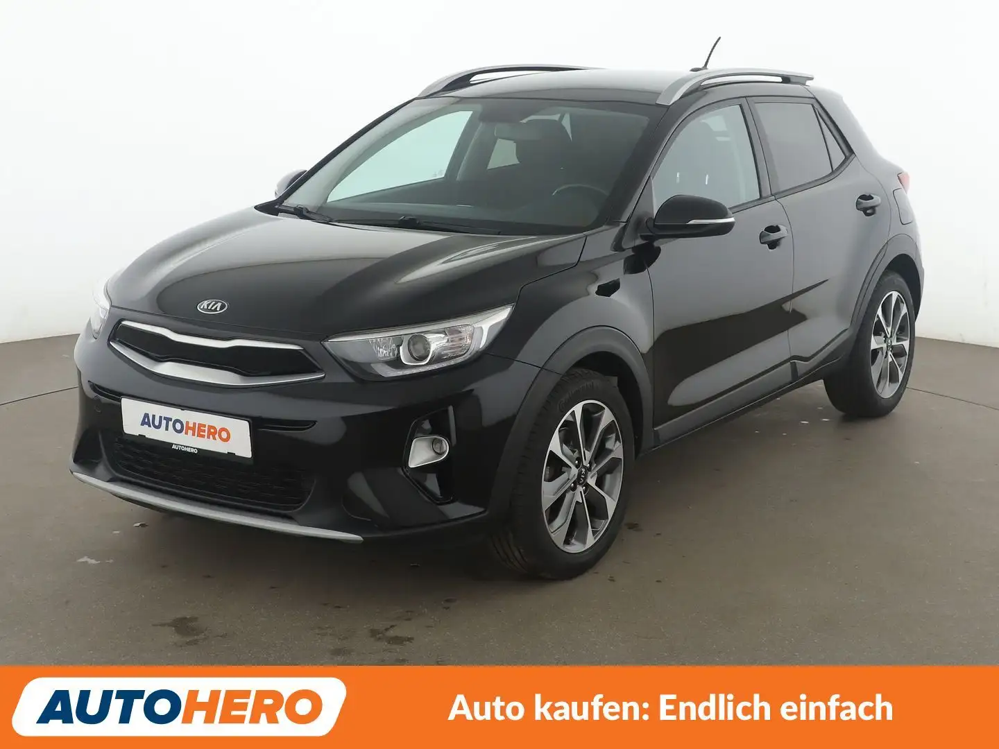 Kia Stonic 1.0 TGDI Vision*PDC*SHZ*KLIMA*GARANTIE* Schwarz - 1