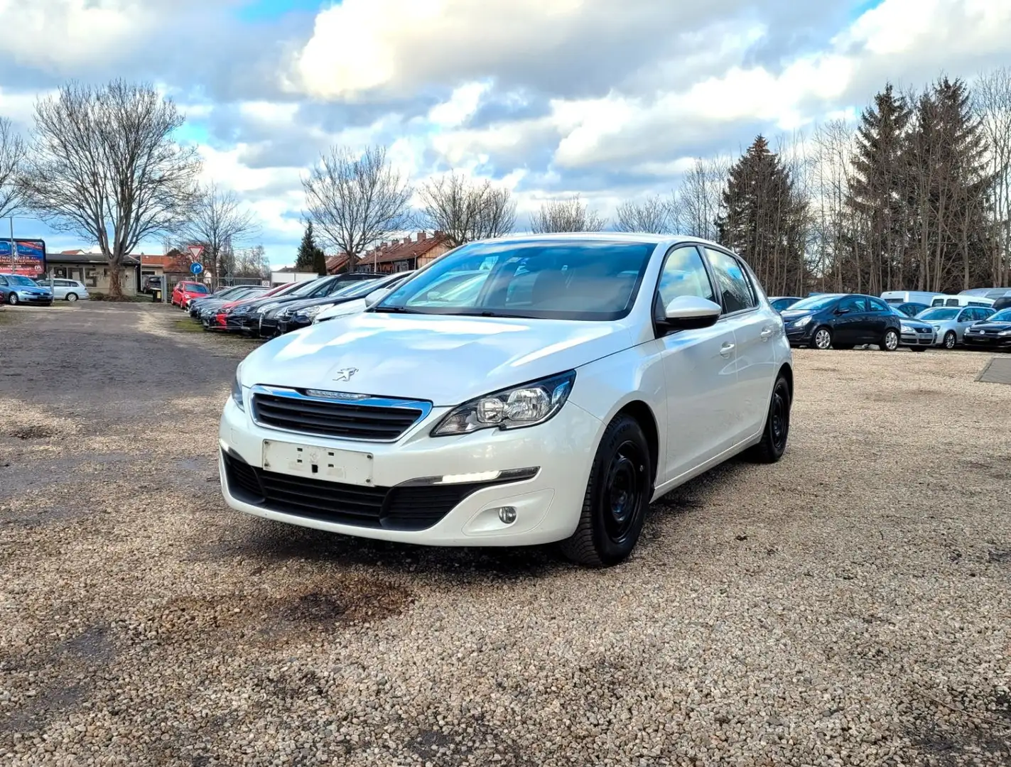 Peugeot 308 Active 1.6*AHK*Navi*Klima*Temp*SR+LMF*WR*TÜV Weiß - 1