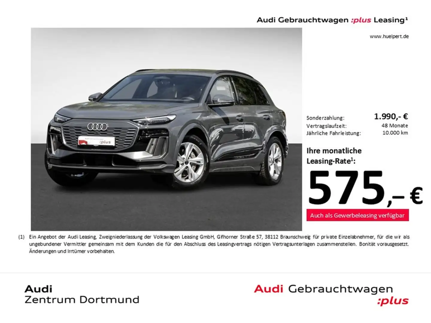 Audi Q6 e-tron quattro S LINE 360°CAM MATRIXLED LM20 Grau - 1