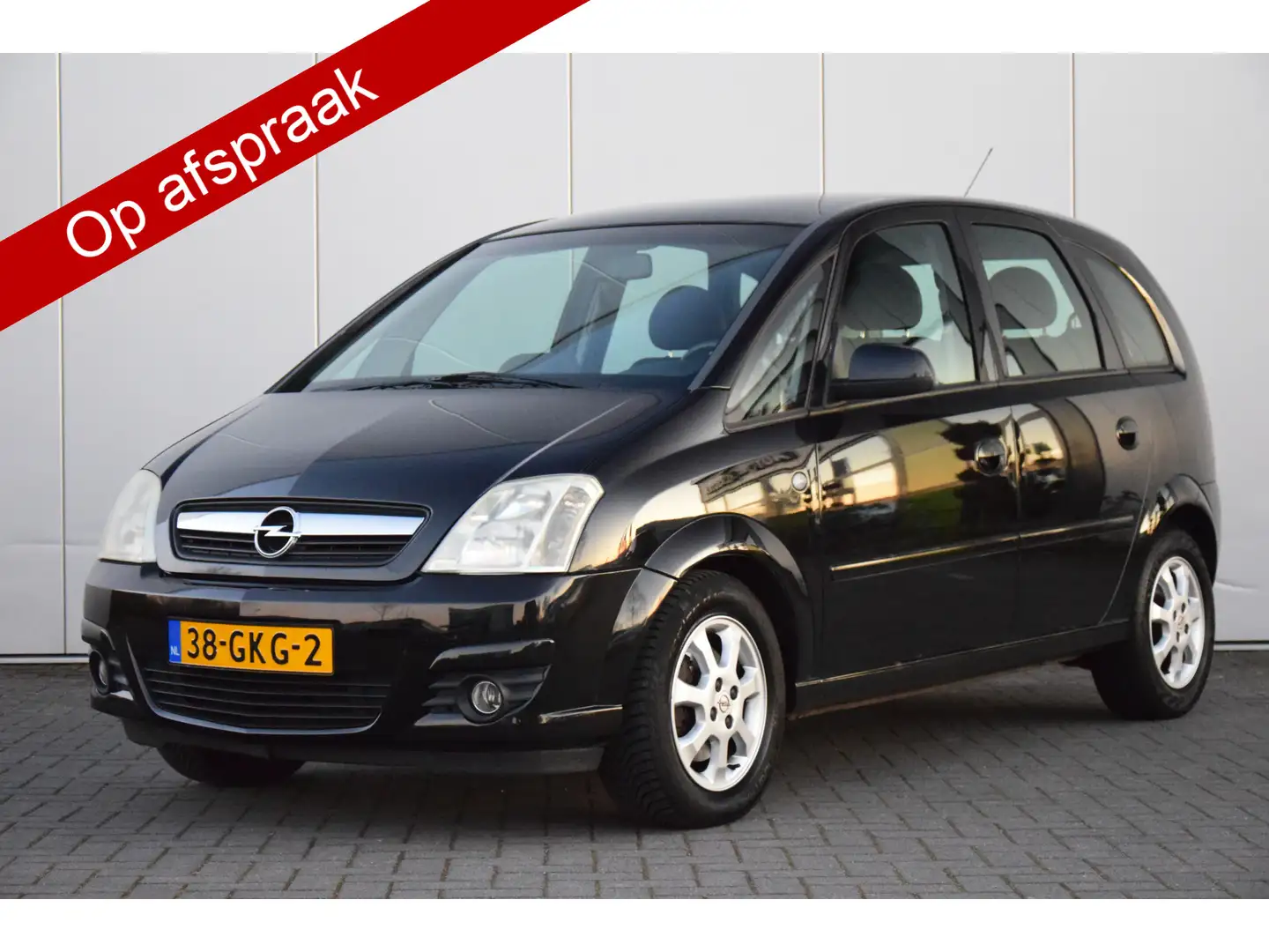 Opel Meriva 1.6-16V Cosmo 127dkm! Zwart - 1