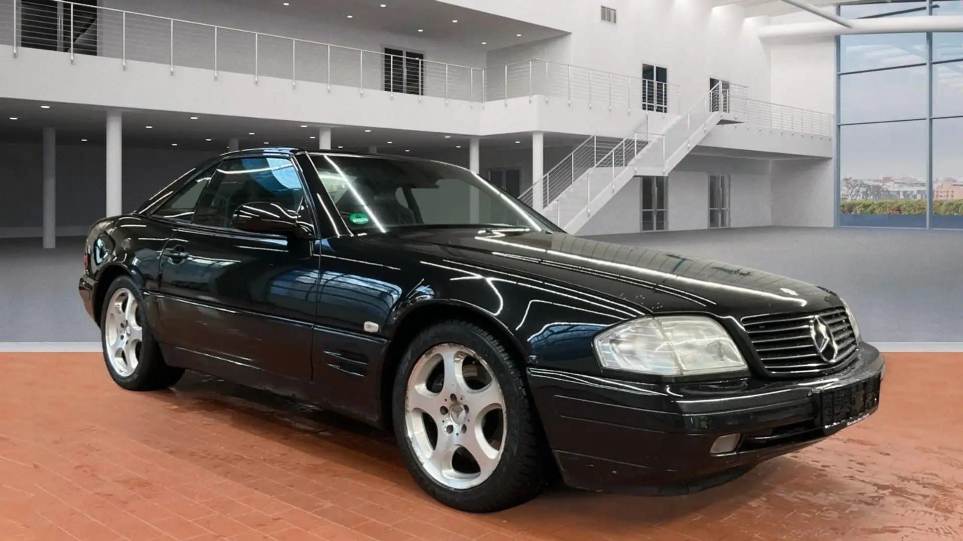 Mercedes-Benz SL 280 MOPF  R129 AUTOMATIK HARDTOP DE FAHRZ 2HD Noir - 2