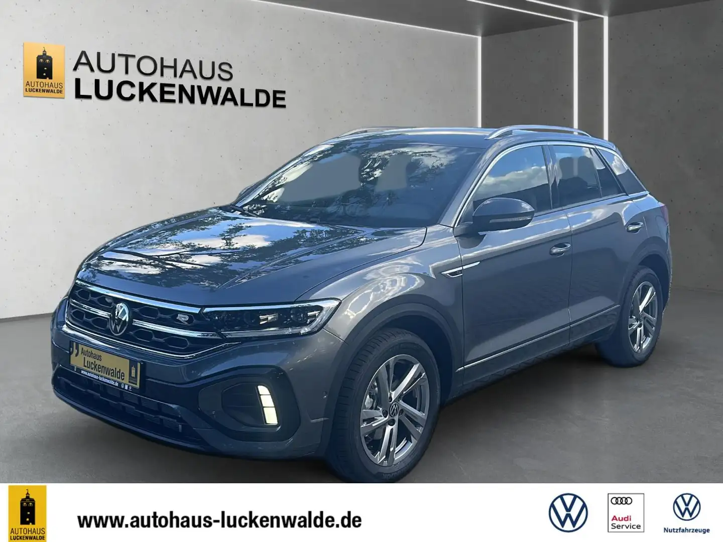 Volkswagen T-Roc 1.5 TSI R-Line DSG *ACC*LED+*R-CAM*SHZ* Grau - 2