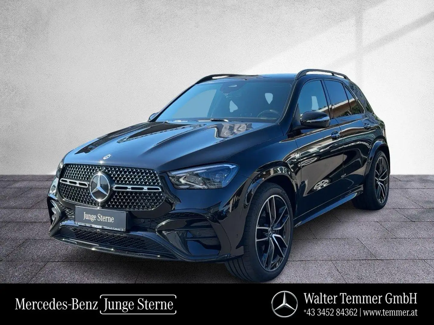 Mercedes-Benz GLE 450 d 4M NP. 148.684.- Prem+ Pano HeadUp AHV Schwarz - 1