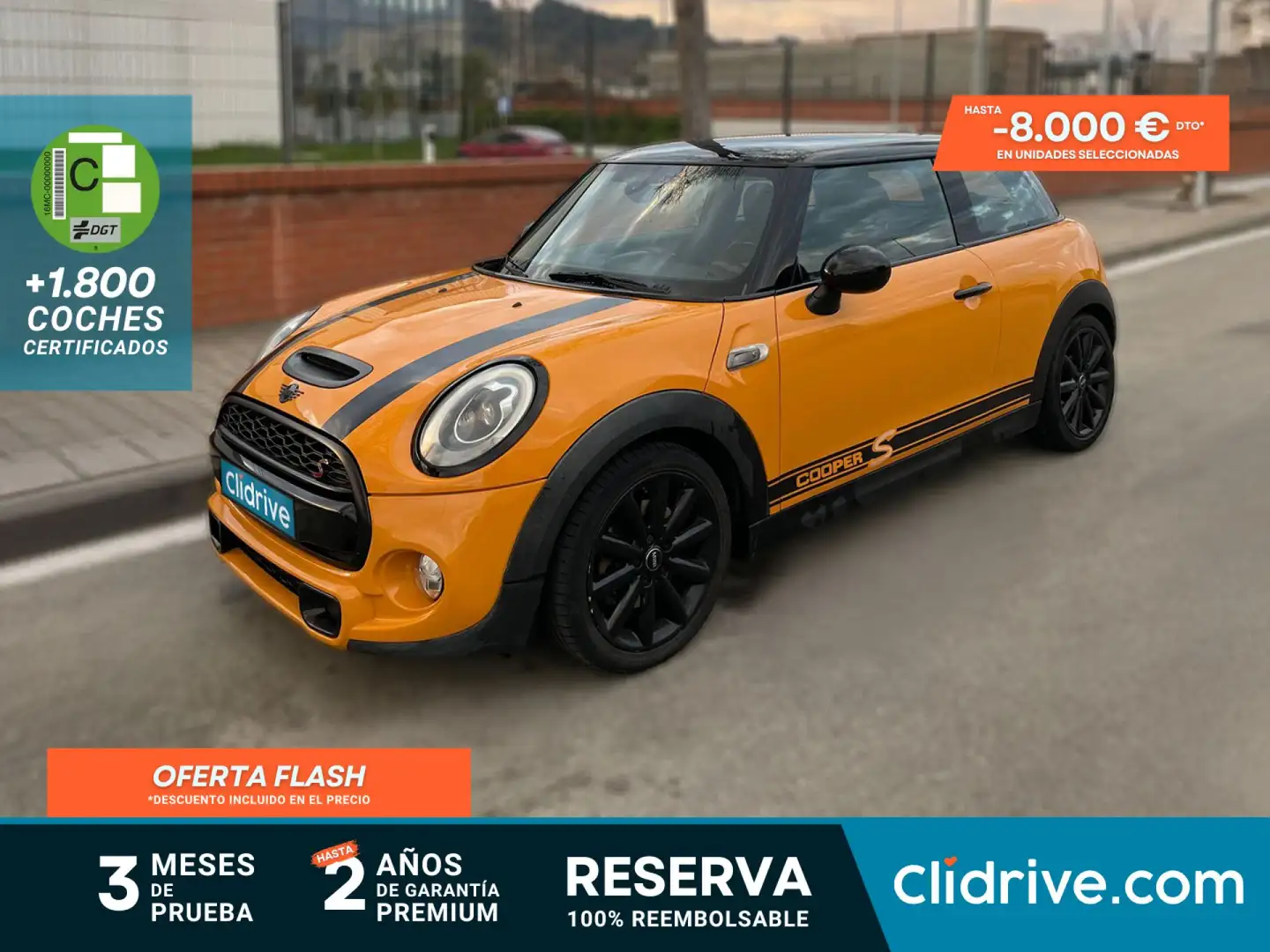 MINI Cooper S Sárga - 1