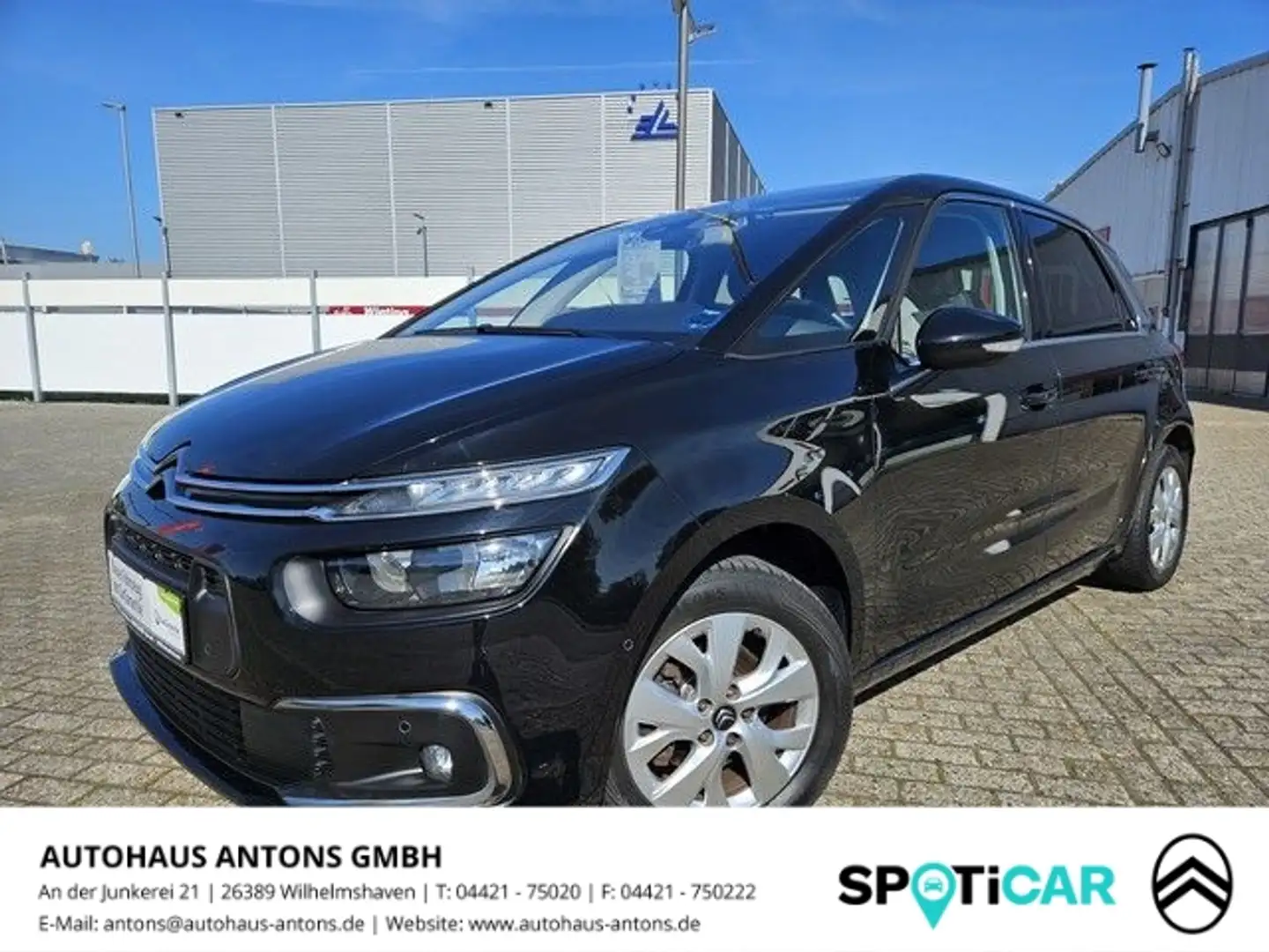 Citroen C4 SpaceTourer PT 130 Selection+Navi.,Kamera,Sitzheizung+ Negro - 1