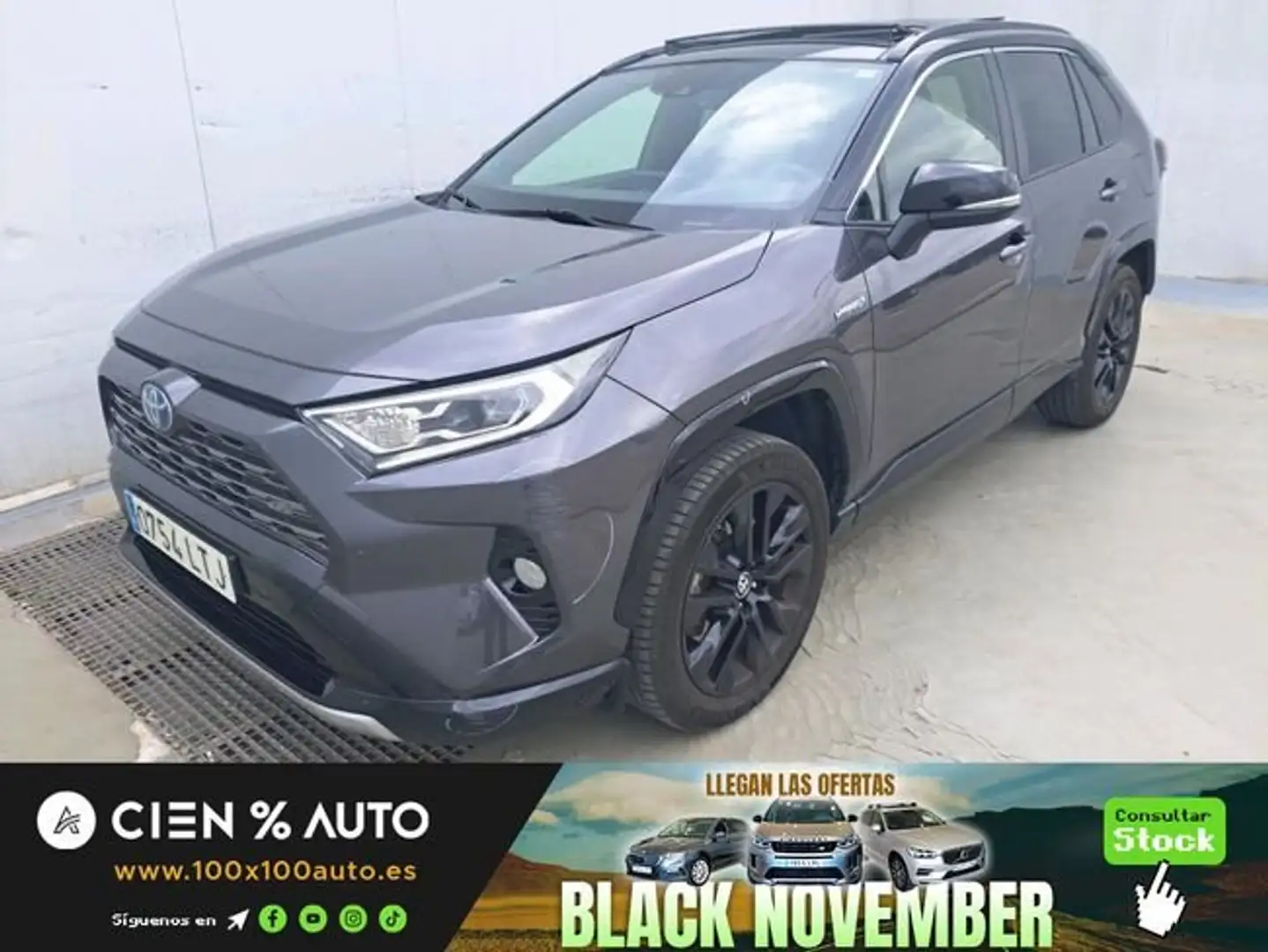 Toyota RAV 4 2.5l 220H Style Grijs - 1
