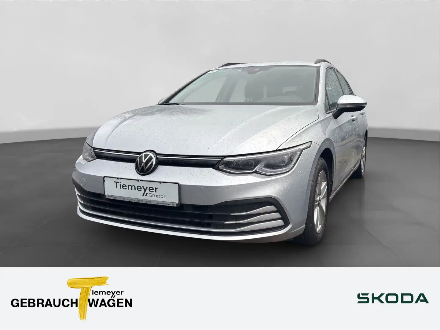 Volkswagen Golf Variant 1.5 eTSI DSG LIFE AHK LED+ NAVI Silber - 1