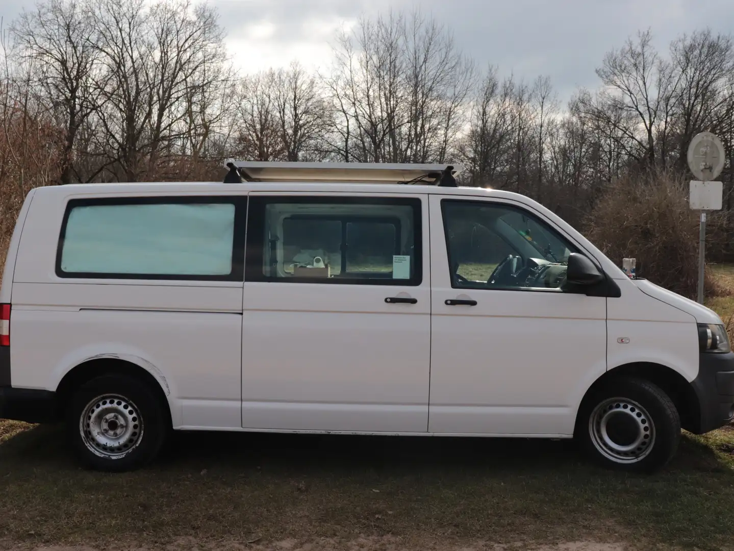 Volkswagen T5 Caravelle Transporter T5 TDI Lang Comfortline Weiß - 1