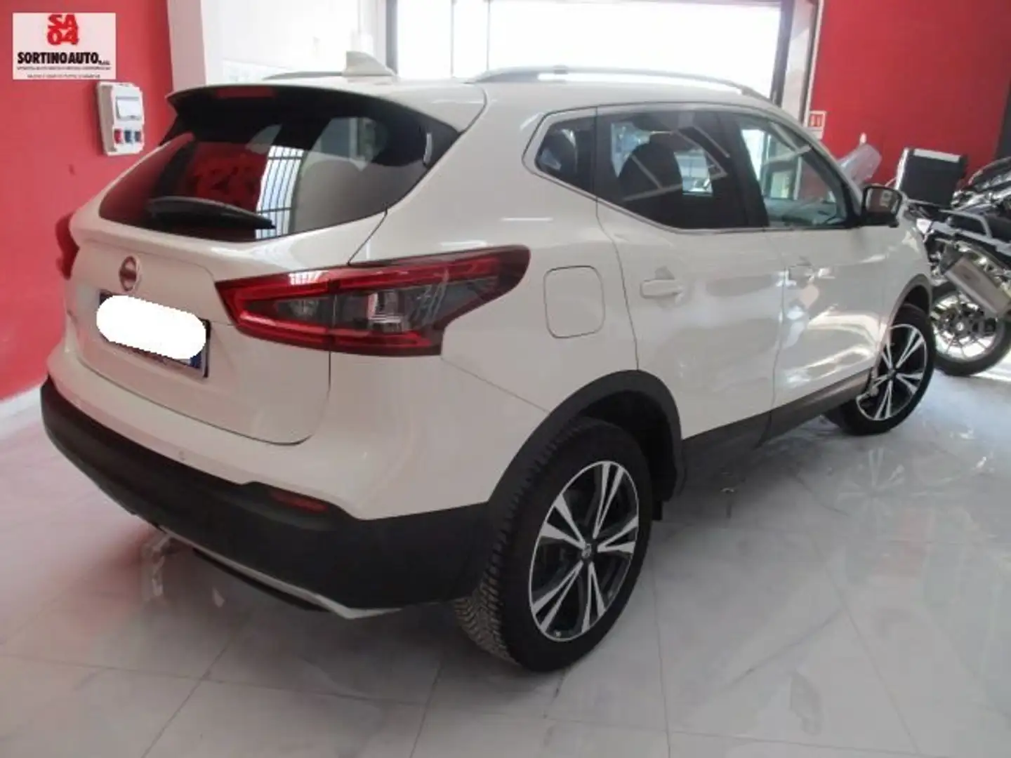 Nissan Qashqai 1.5 dci N-Connecta 110cv 2/2018 NAVI+TETTO+360 CAM Bianco - 2