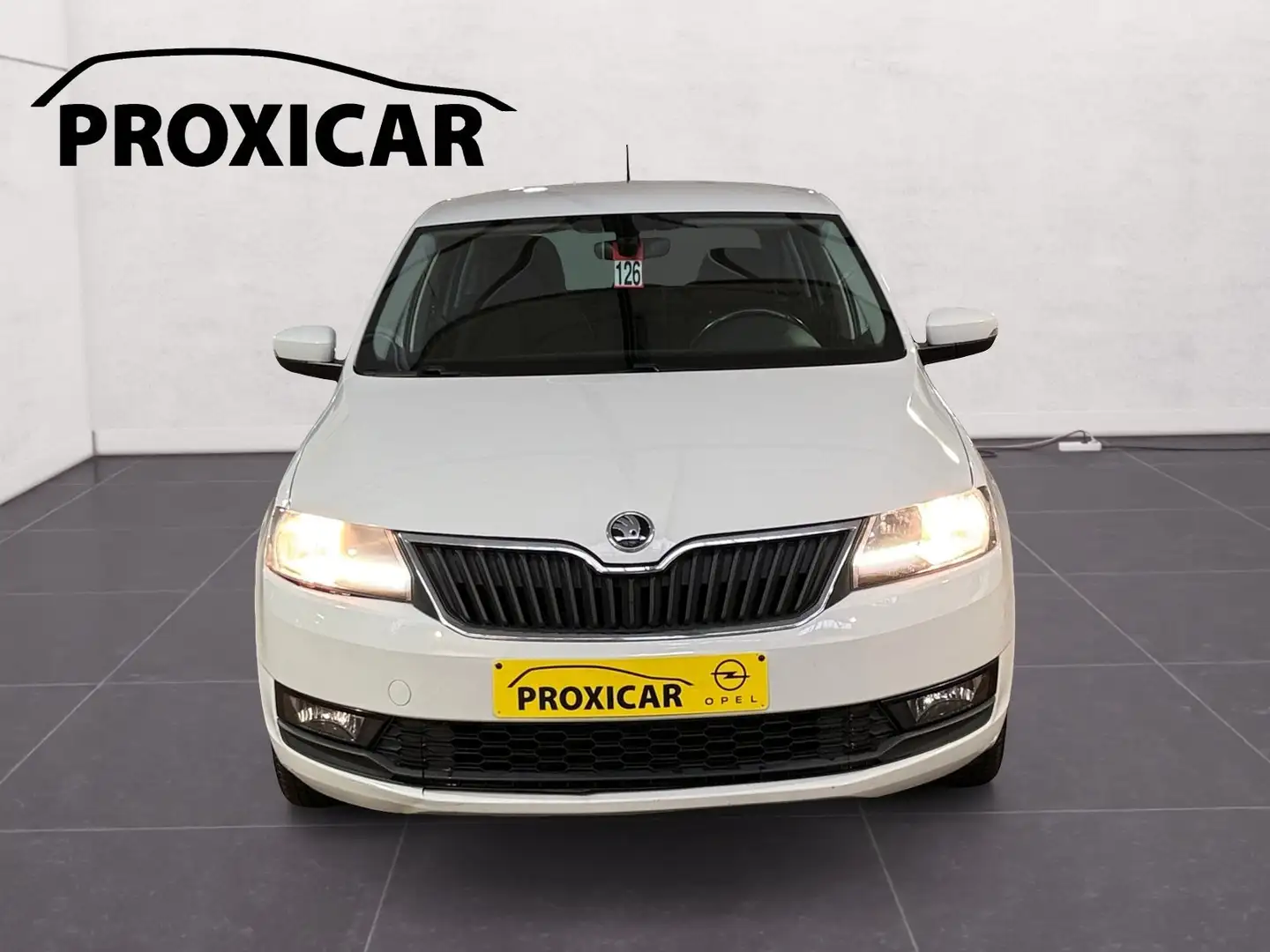Skoda Rapid/Spaceback 1.0 95cv TSI Cruise*Navigation*Airco Blanc - 2