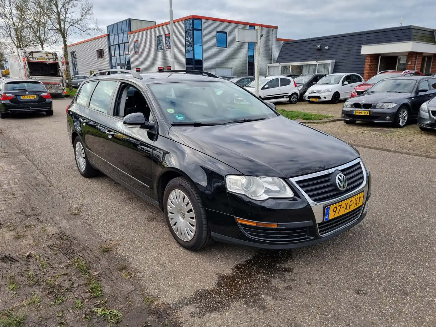 Volkswagen Passat Variant 1.6 Trendline 75kw Clima! Bj:2007 NAP! Zwart - 2