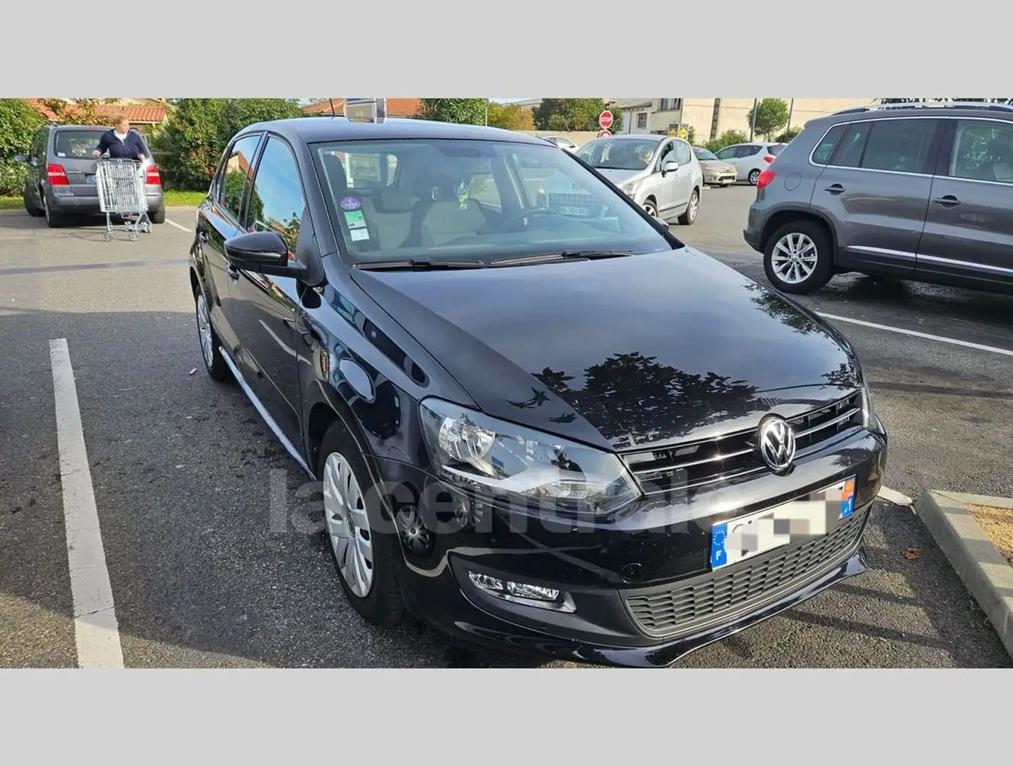 Volkswagen Polo Polo 5 85CV DSG7 BVA Noir - 1