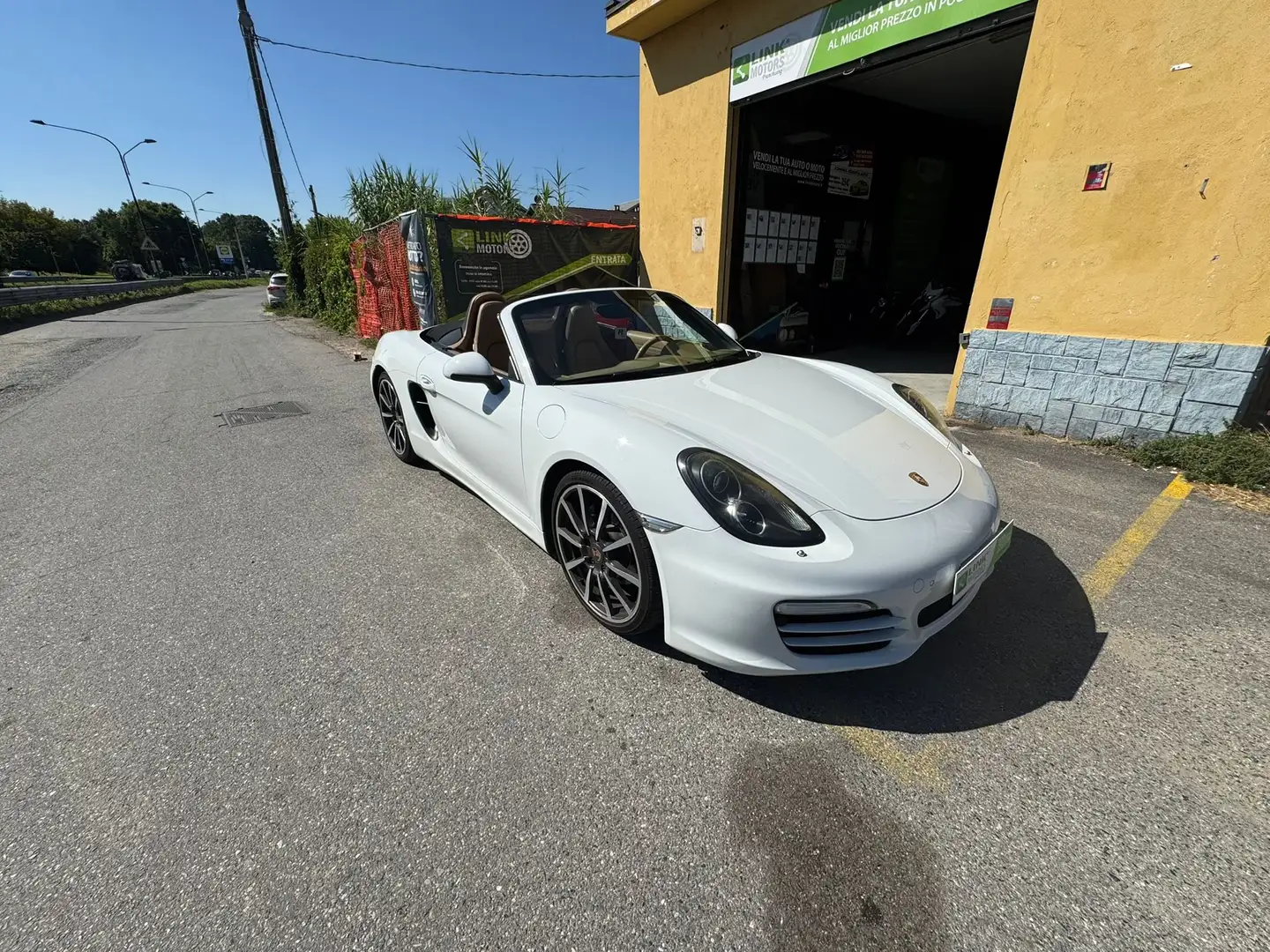 Porsche Boxster Boxster III 981 CABRIO  2.7 265cv Bianco - 1