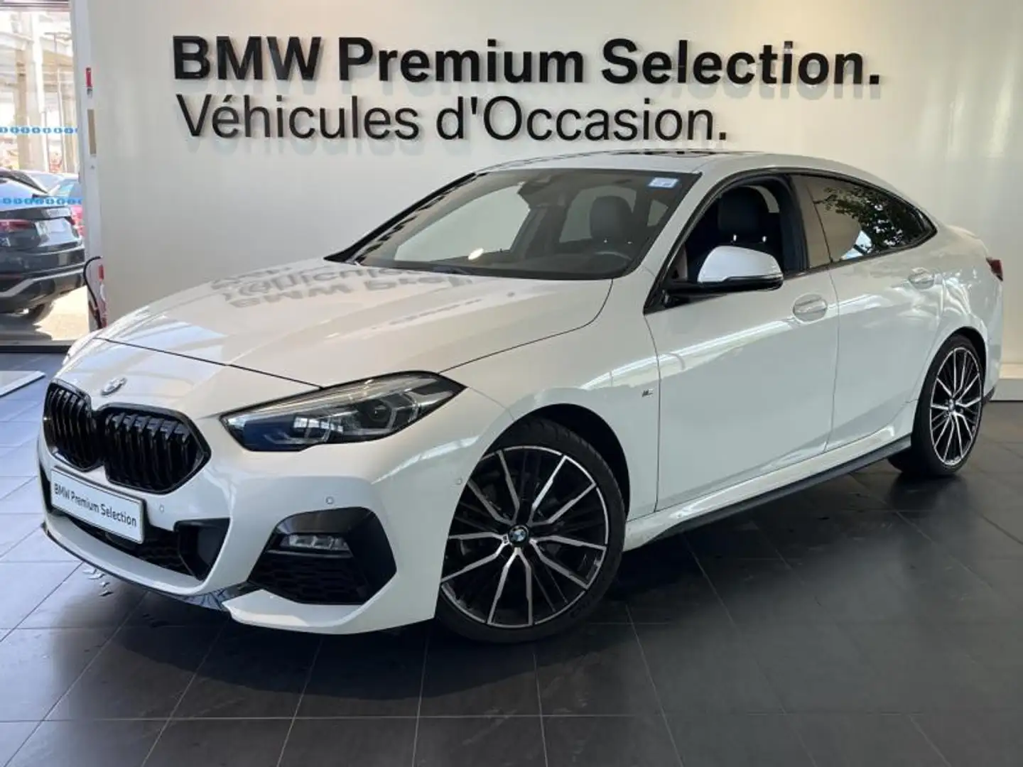 BMW 218 218dA 150ch M Sport BVA8 Blanc - 1