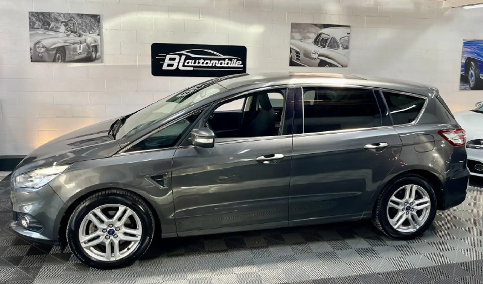 Ford S-Max 2.0 ECOBLUE 150CH TITANIUM BUSINESS BVA8 Gris - 2