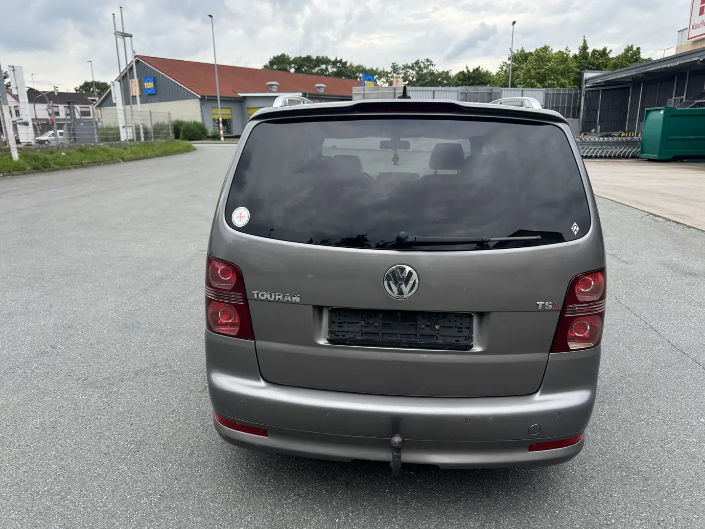 Volkswagen Touran HU/AU 05.2027,Inkl. 1Jahr Garantie,AHK,Sport Leder Grijs - 2