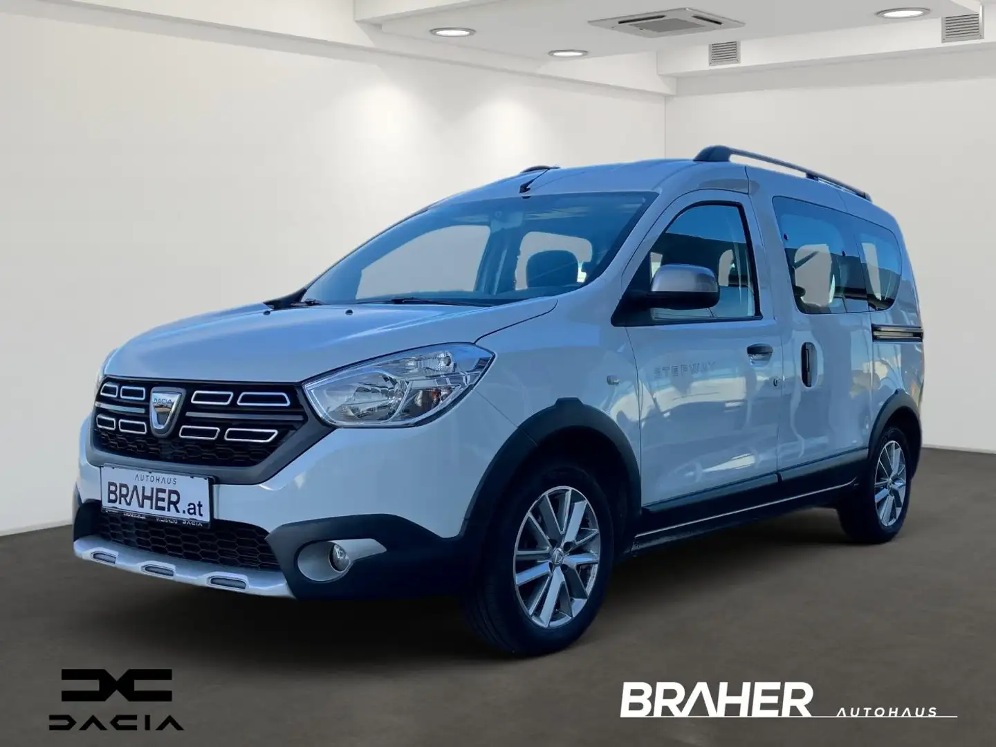 Dacia Dokker 1.6 SCe 100 Stepway Facelift Blanc - 1