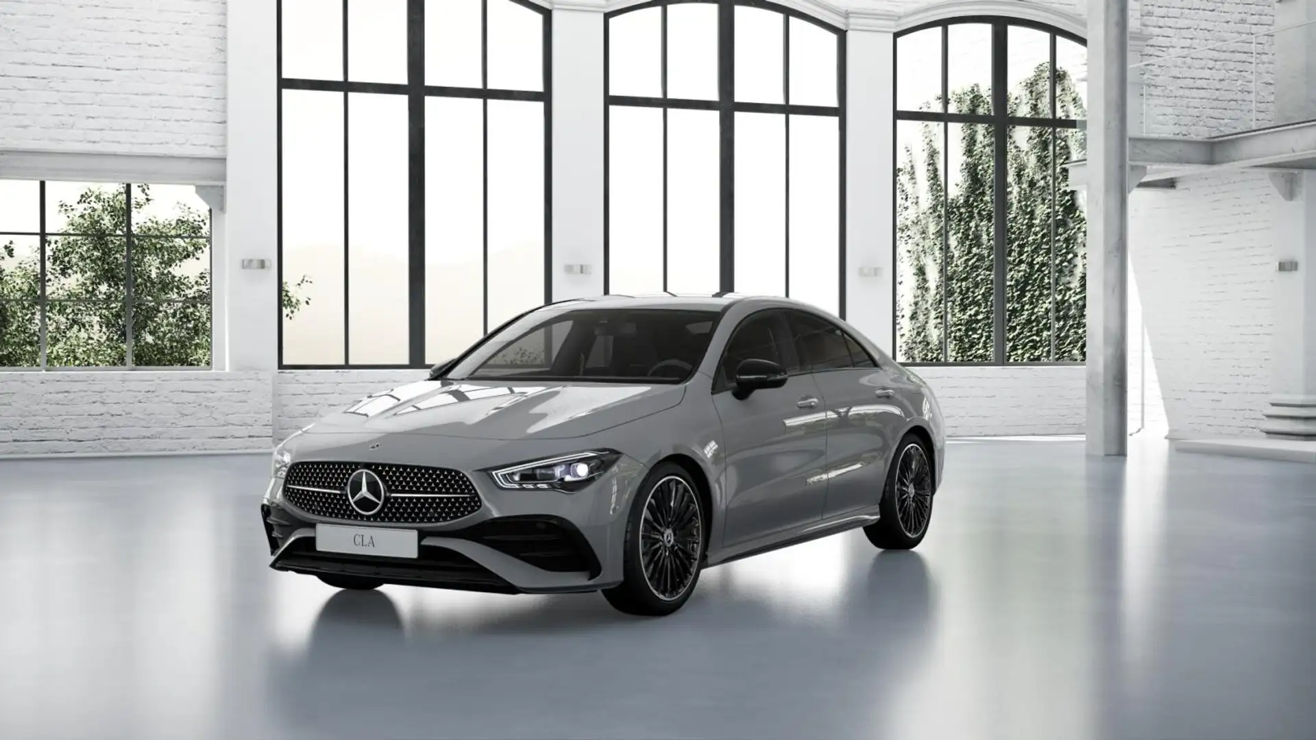 Mercedes-Benz CLA 200 d Coupé AMG+Night+AHK+KeyGo+Kam+Distro+ Grau - 1
