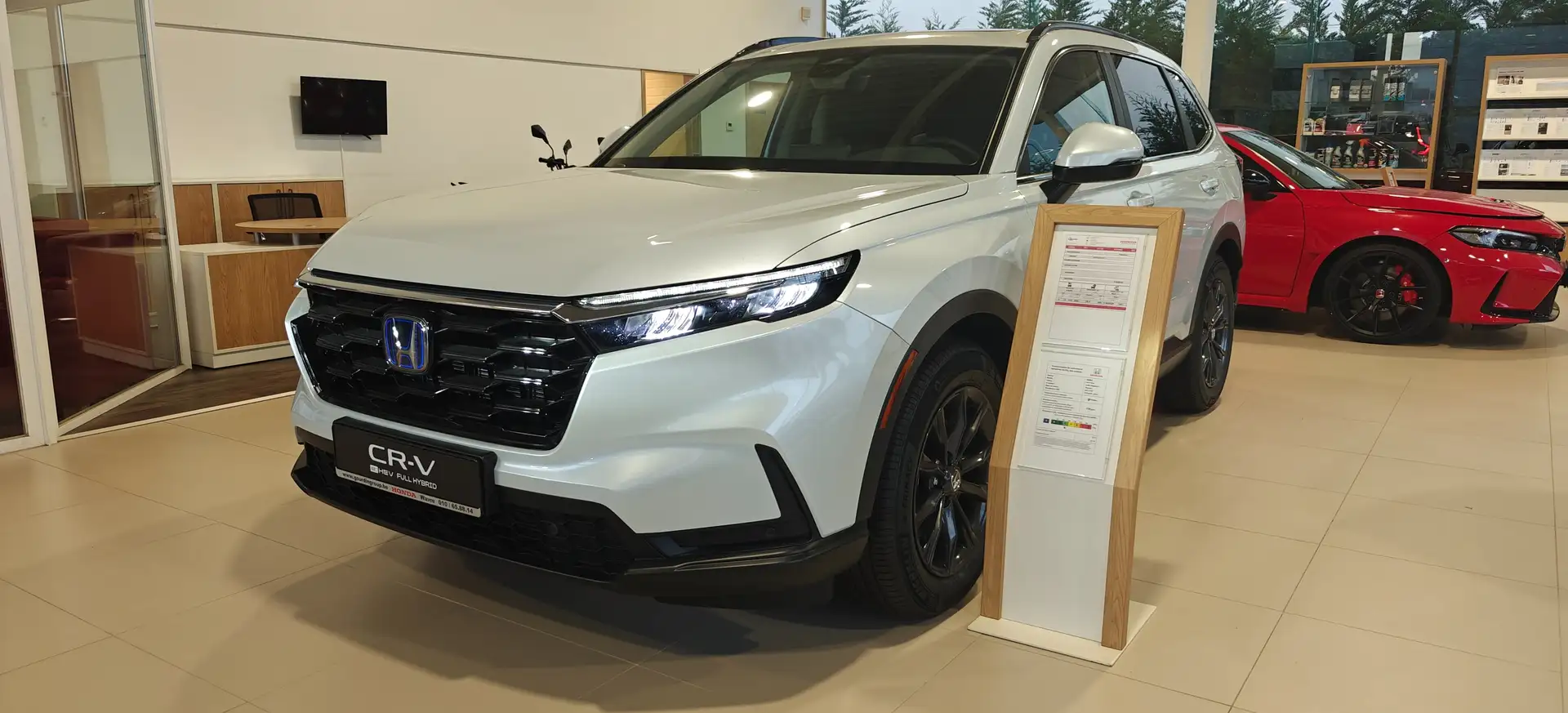 Honda CR-V CR-V 2.0 Hyb Elegance 4x2 Blanc - 1