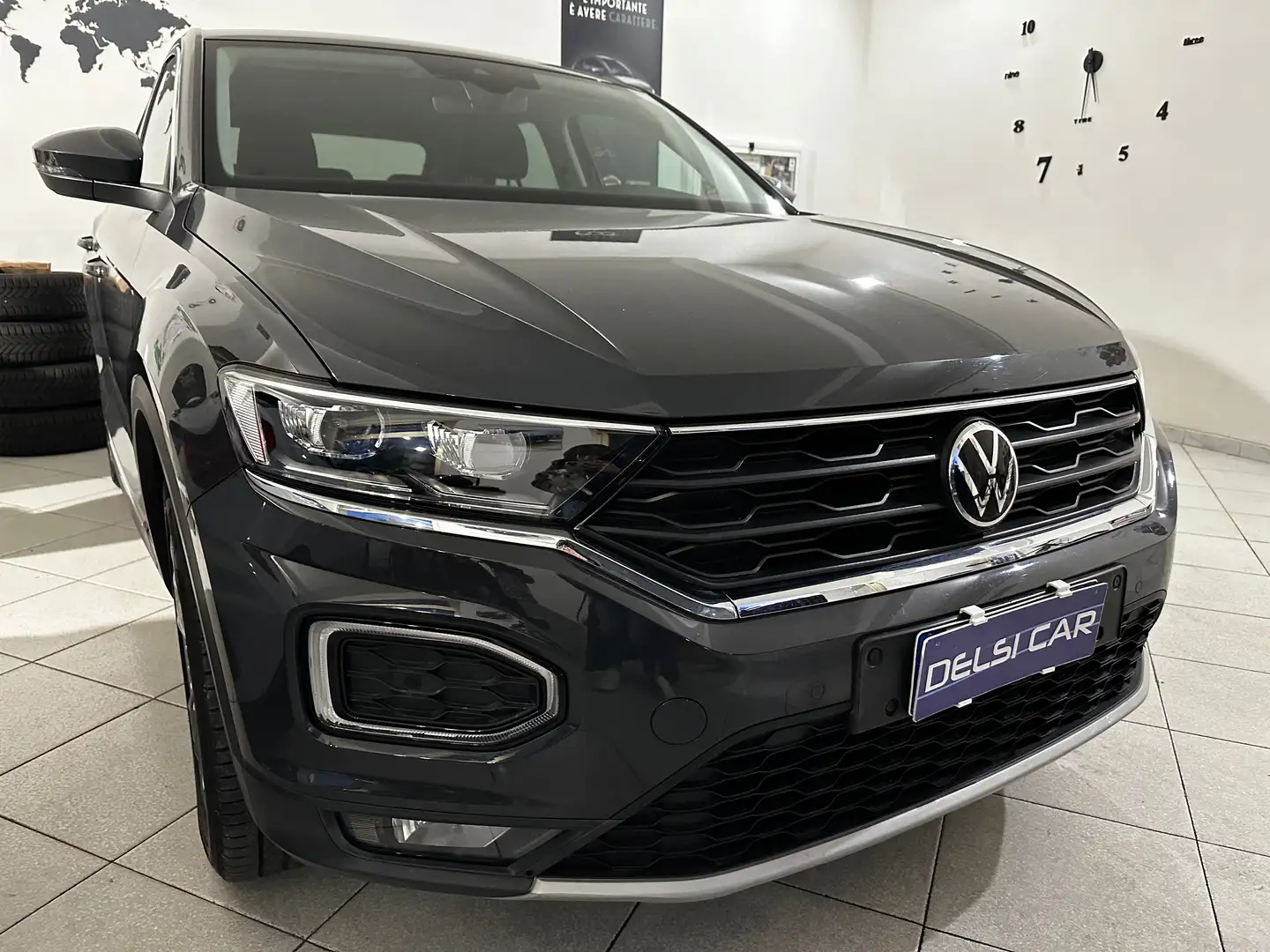 Volkswagen T-Roc 2.0 tdi Advanced 115cv-FINANZIABILE-PERFETTA! Schwarz - 1