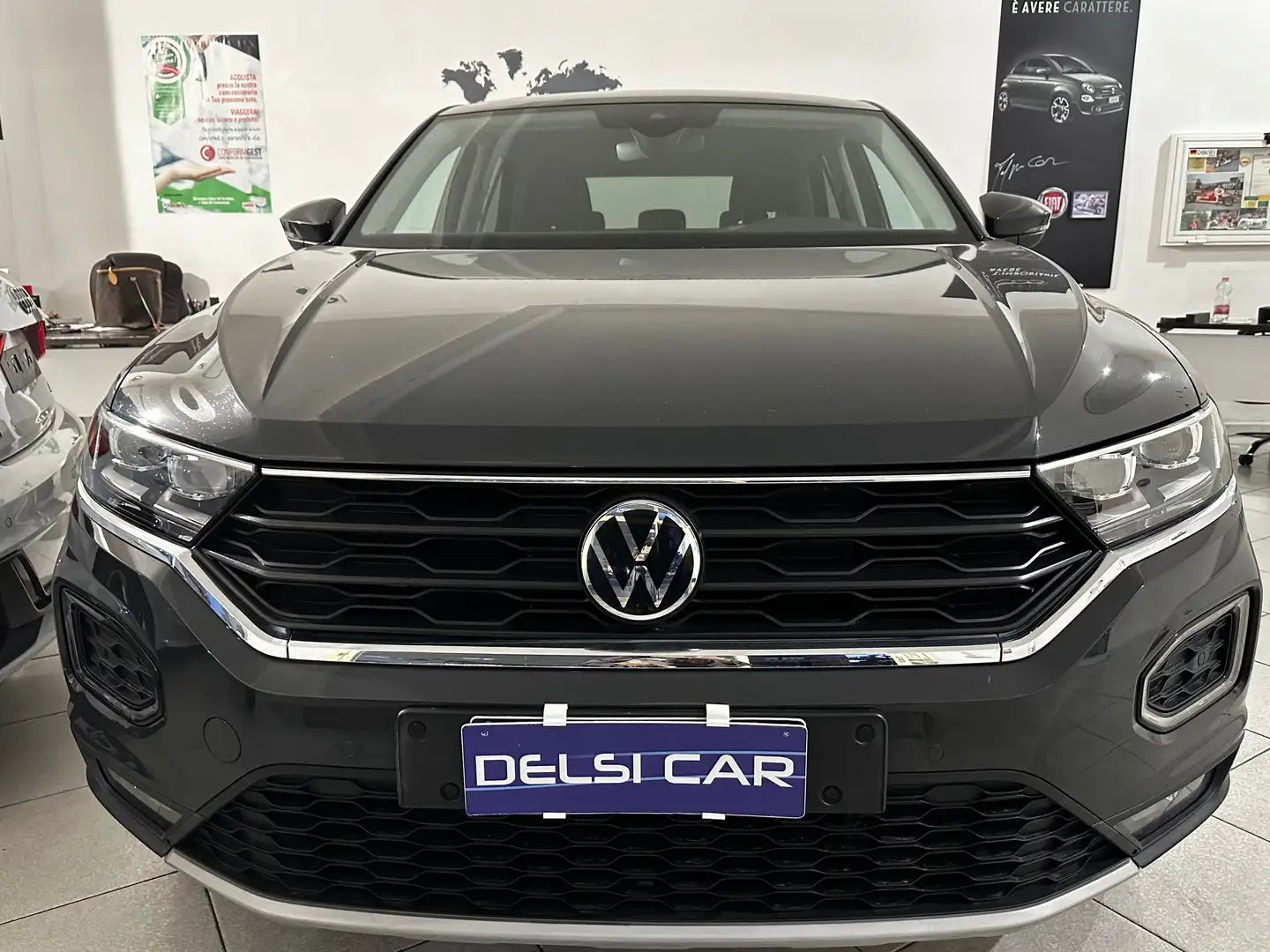 Volkswagen T-Roc 2.0 tdi Advanced 115cv-FINANZIABILE-PERFETTA! Schwarz - 2