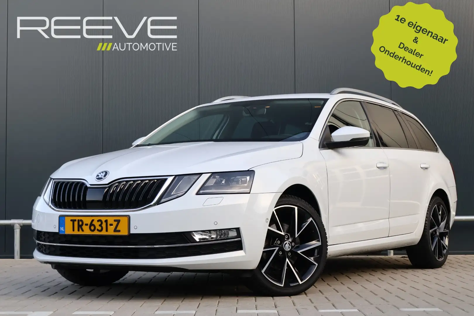 Skoda Octavia Combi 1.0 TSI Greentech Style Business Automaat | Wit - 1