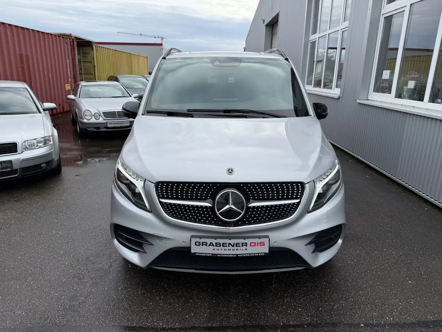 Mercedes-Benz V 220 V-300d Lang AMG AVANTGARDE ABSOLUTER LUXUS Silber - 2